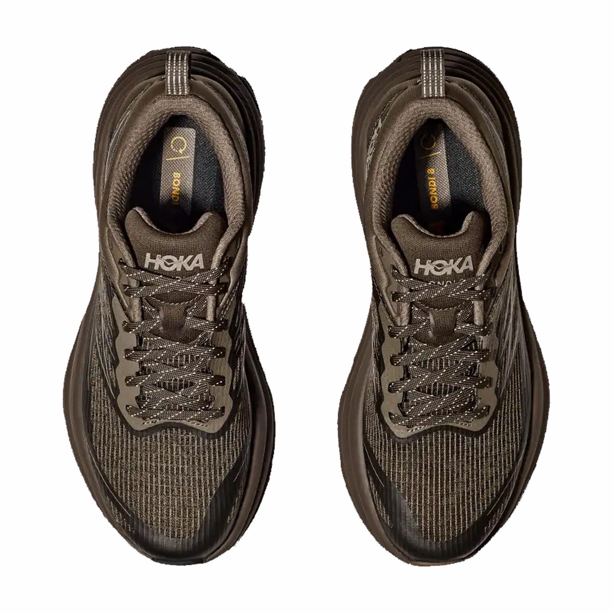 Hoka Men&#39;s Bondi 8 TS Caged (Umber/Deep Umber) - August Shop