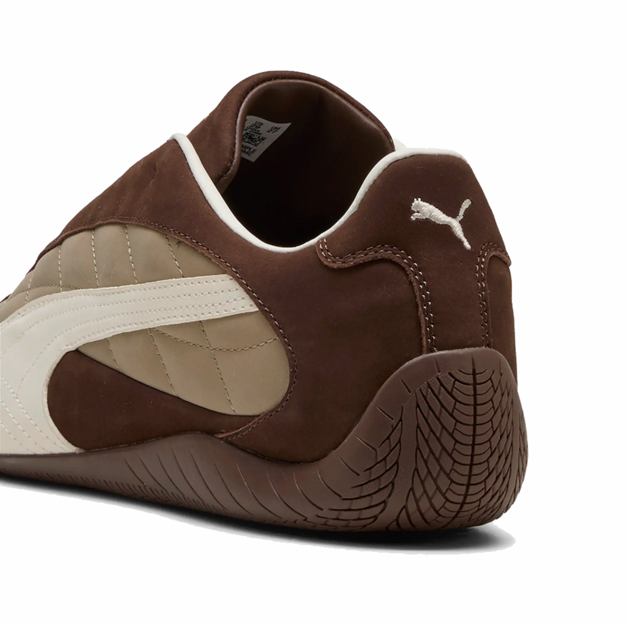Puma Men's Speedcat Plus Quilted (Espresso Brown/Warm White) - August Shop
