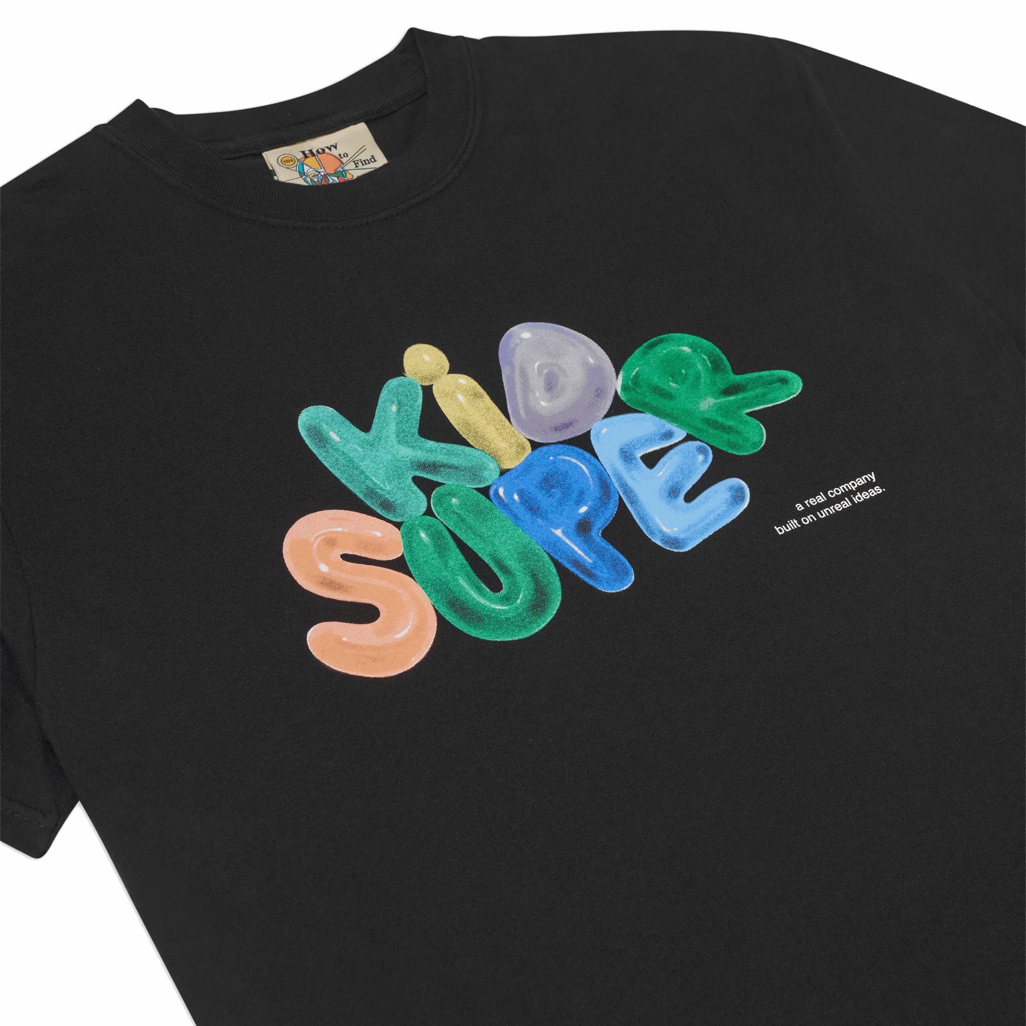 KidSuper Studios Bubble Tee (Black) - August Shop