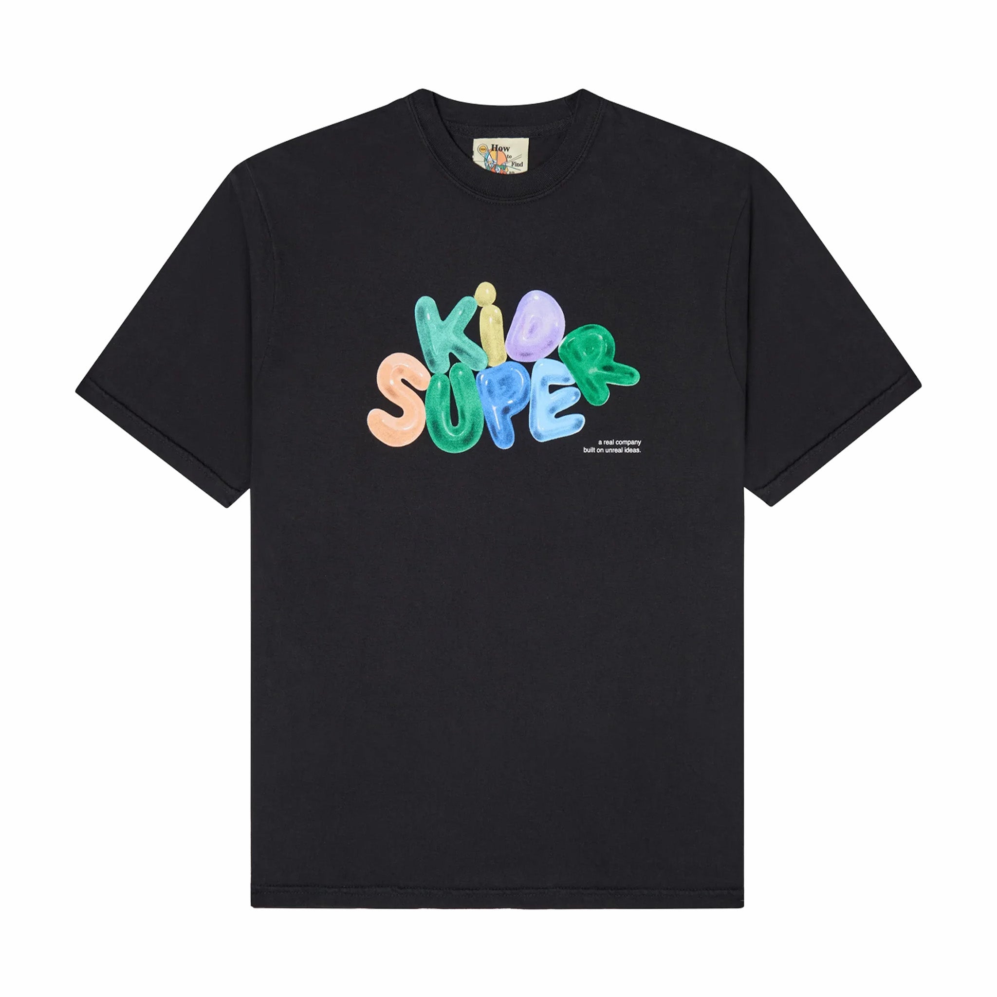 KidSuper Studios Bubble Tee (Black) - August Shop