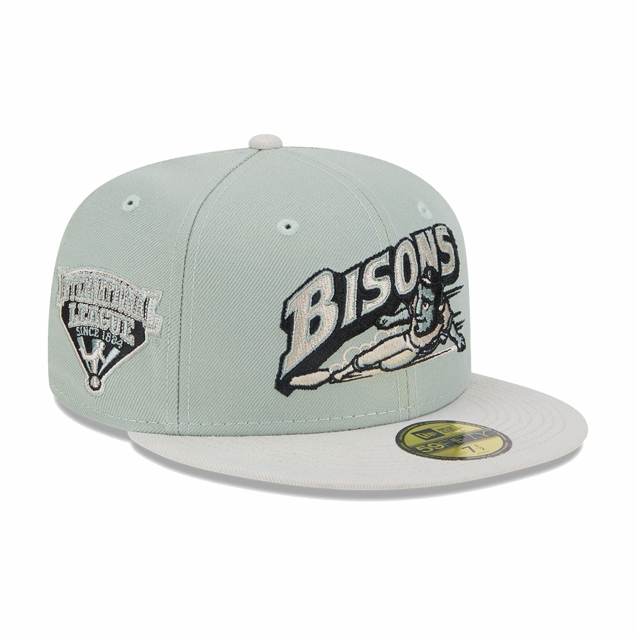 New Era Buffalo Bisons &quot;Hometown Roots&quot; 59Fifty (Evergreen) - August Shop