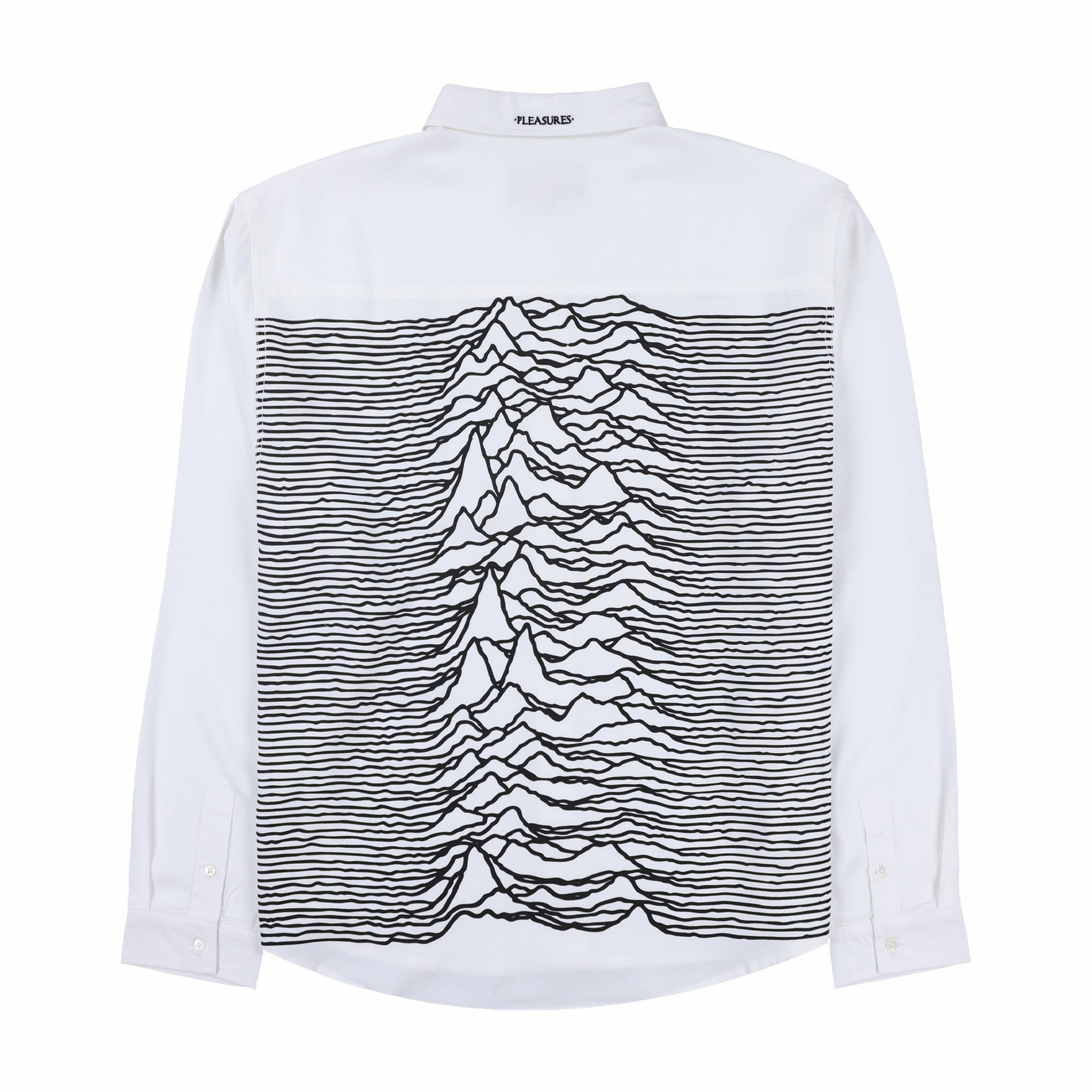 Pleasures x Joy Division Nothing Button Down (White) - August Shop