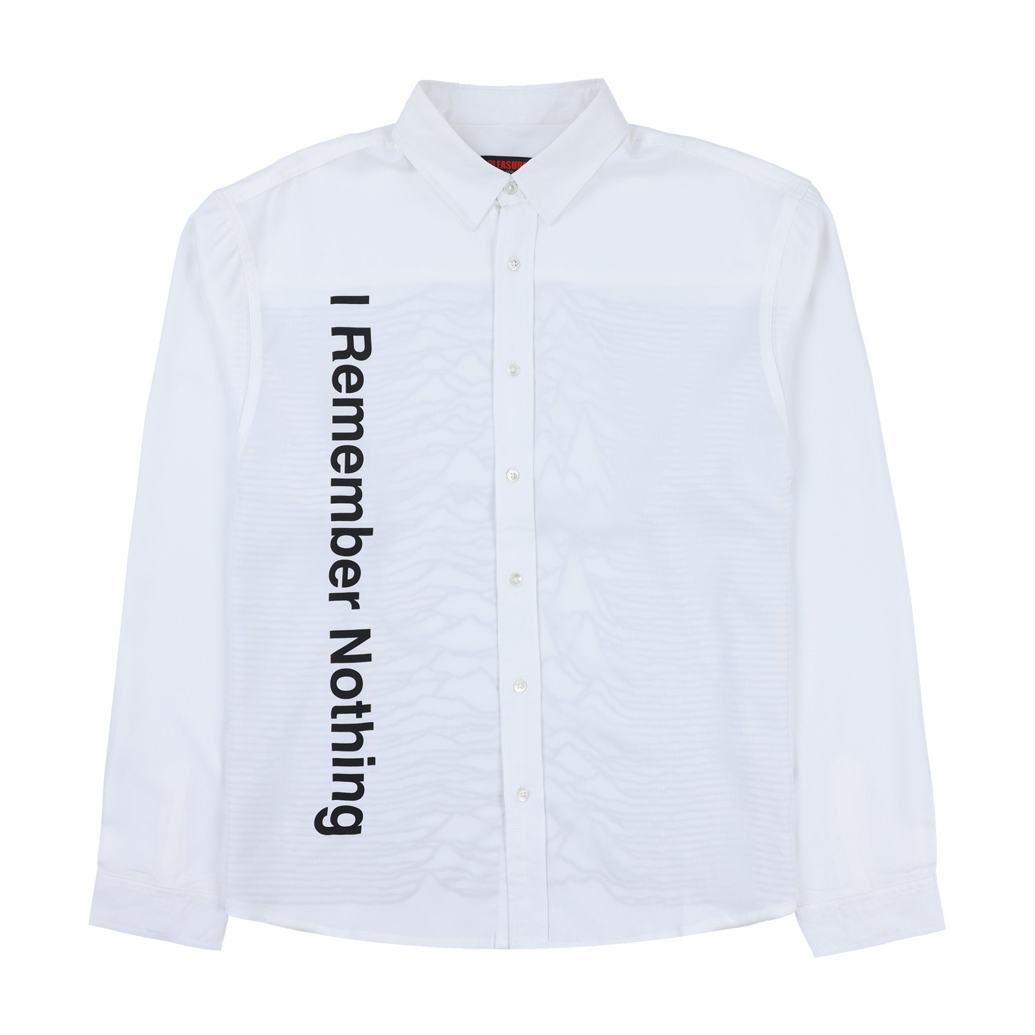 Pleasures x Joy Division Nothing Button Down (White) - August Shop