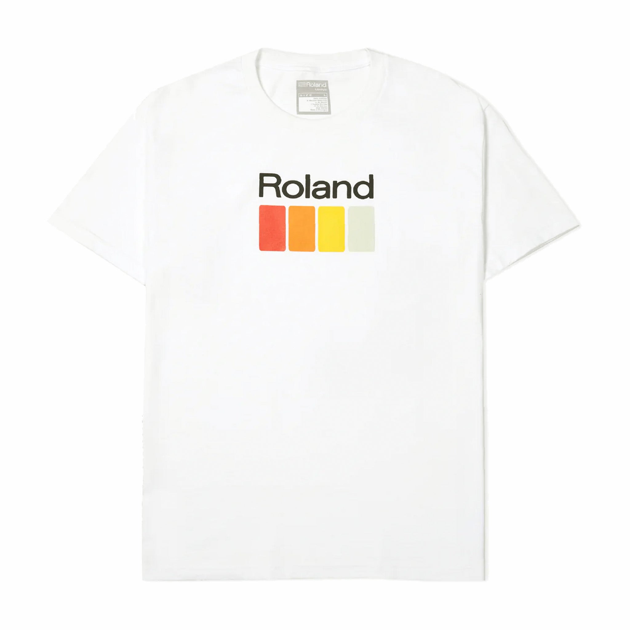 Roland Lifestyle Buttons T-Shirt (Natural) - August Shop