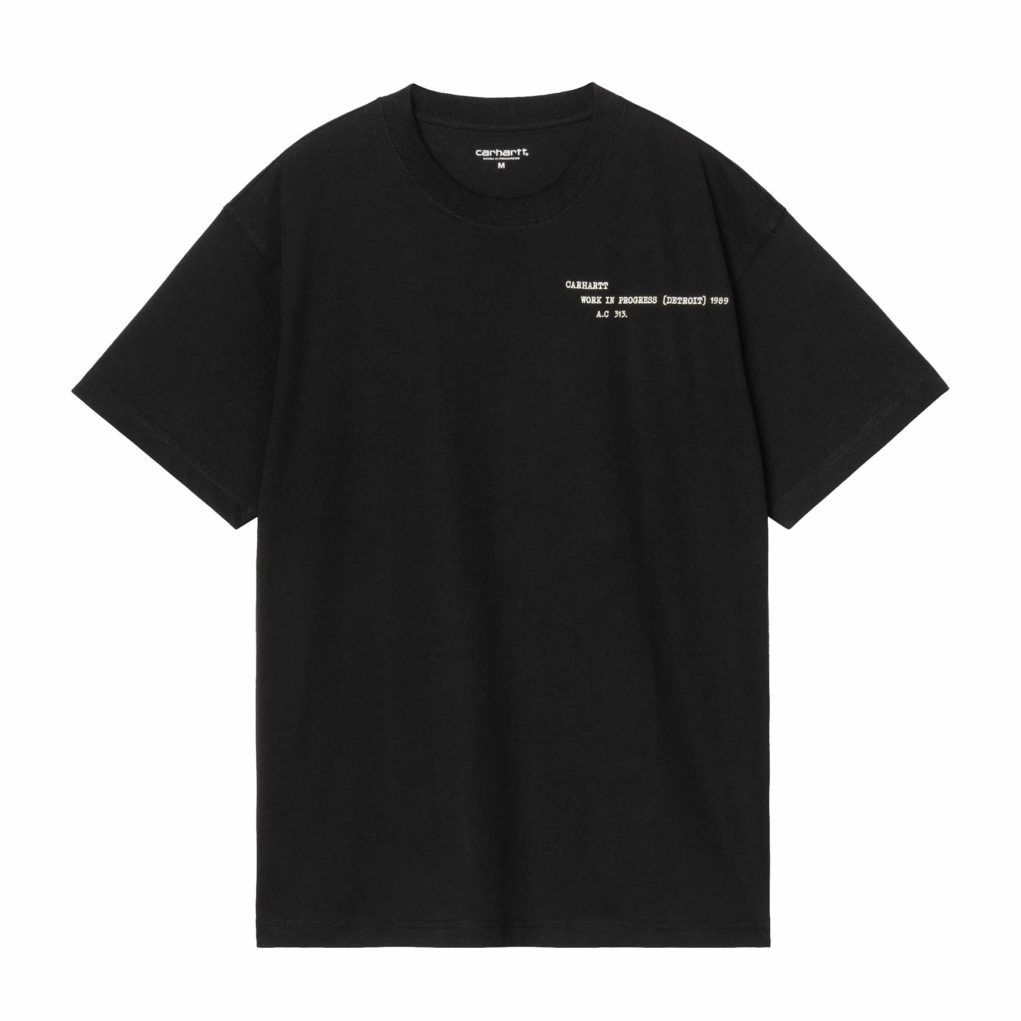 Carhartt WIP Punched T-Shirt (Black) - August Shop