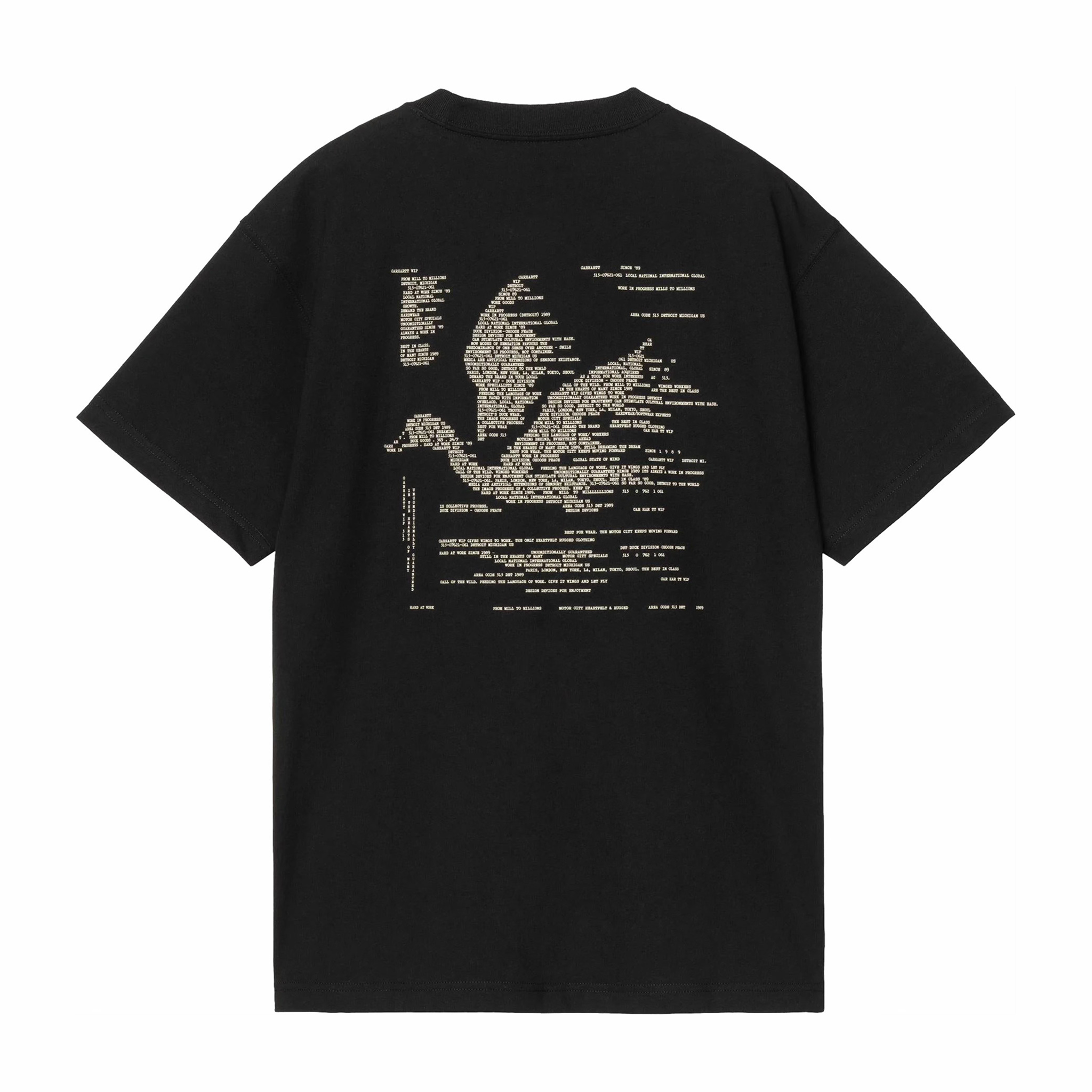 Carhartt WIP Punched T-Shirt (Black) - August Shop