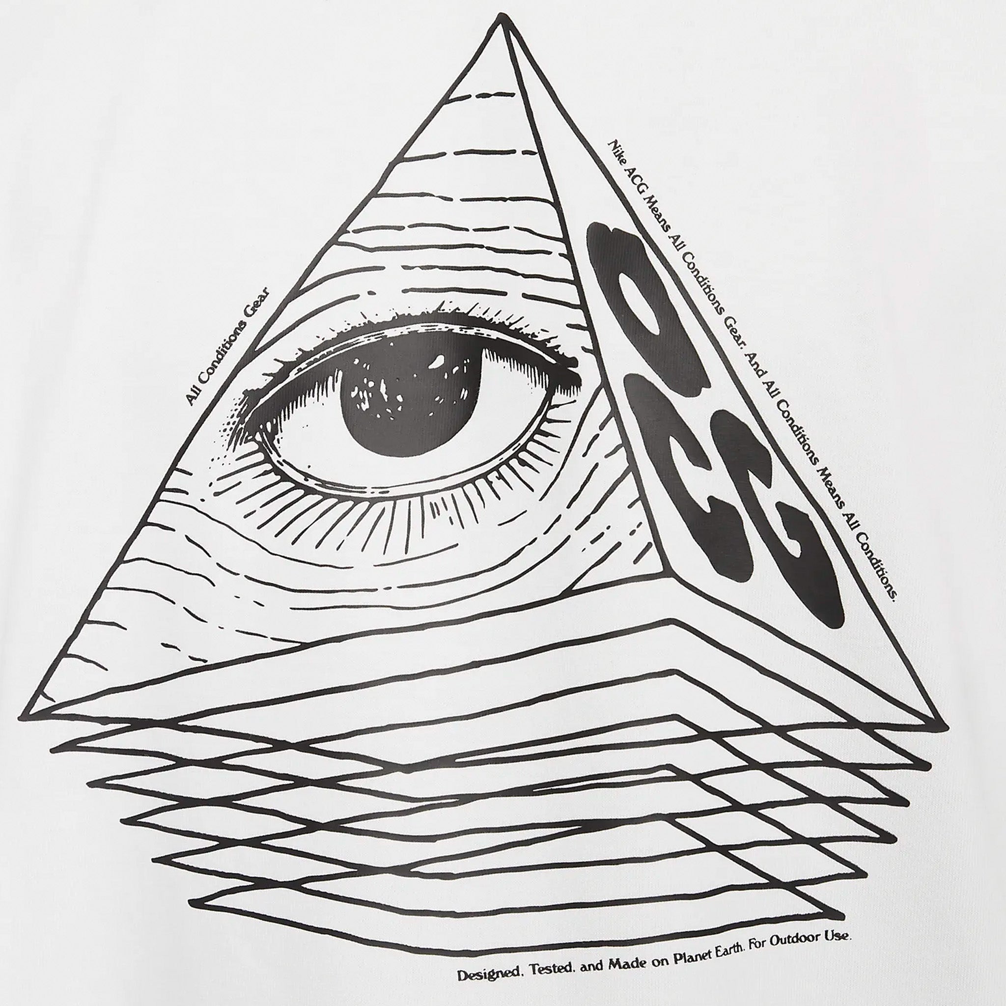 Nike ACG “Changing Eye” T-Shirt (Summit White) - August Shop