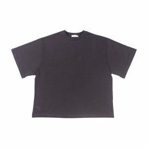 Estudio Niksen Signature Cropped Tee (Charcoal) - August Shop