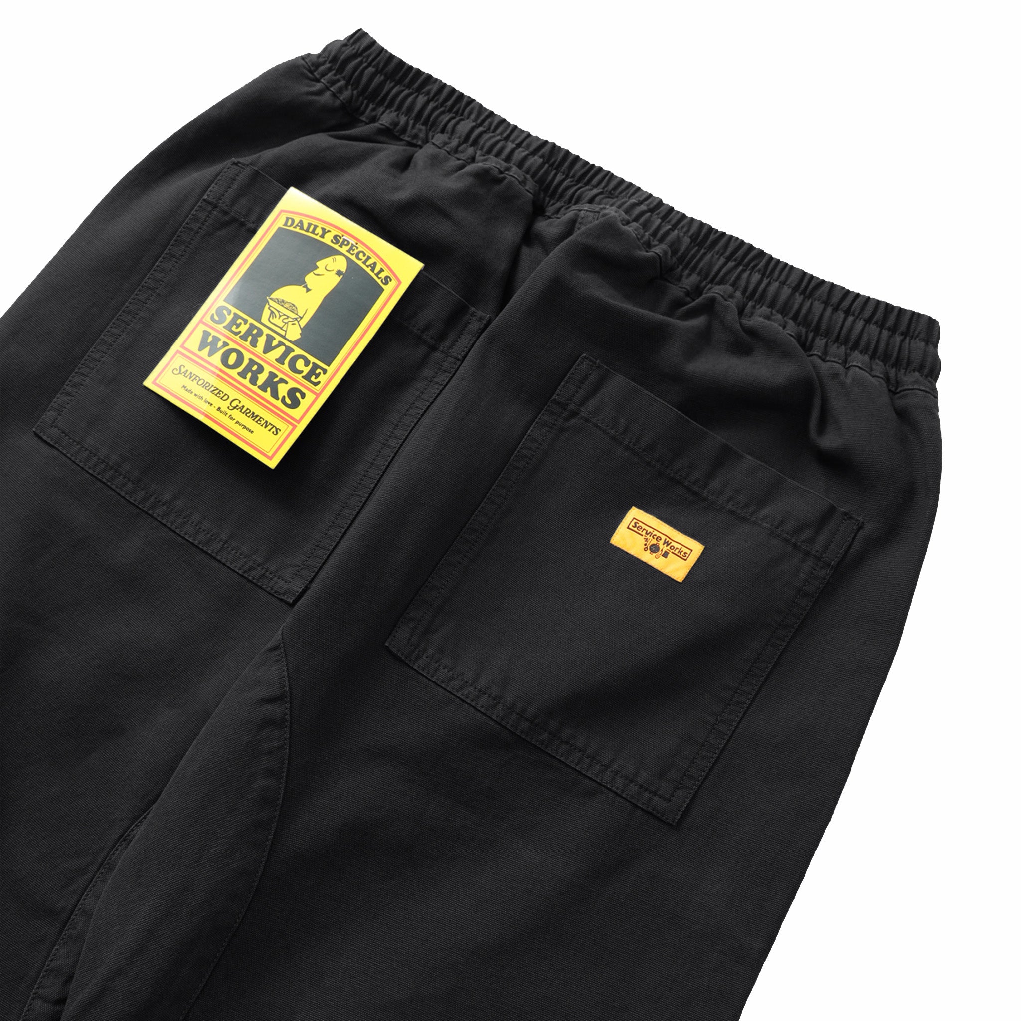 Service Works Canvas Chef Pant (Black) - August Shop