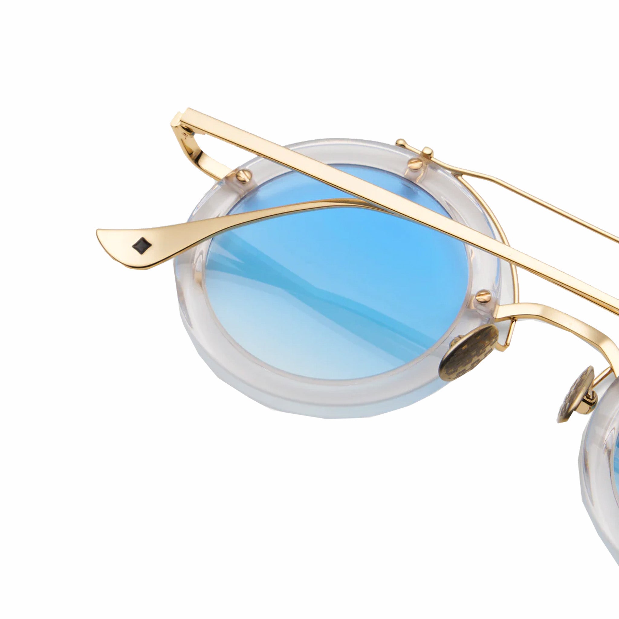 James Oro Clear &quot;Alchemist&quot; (Blue Tint/Clear Frame) - August Shop