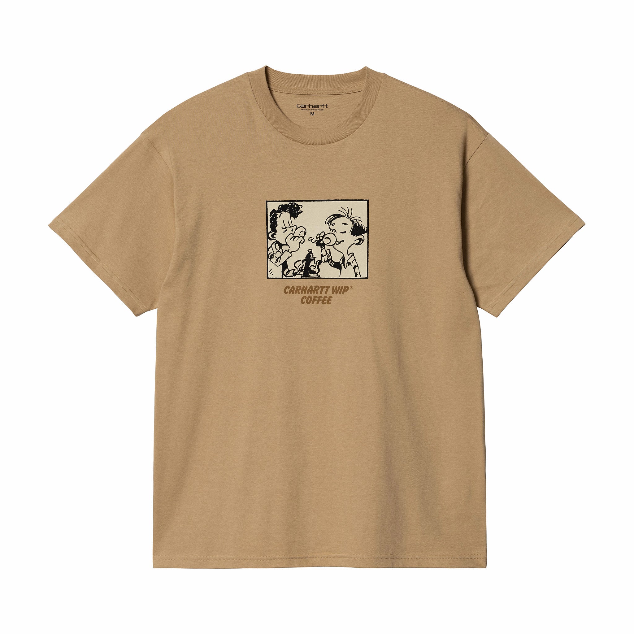 Carhartt WIP Coffee T-Shirt (Dusty Hamilton Brown) - August Shop