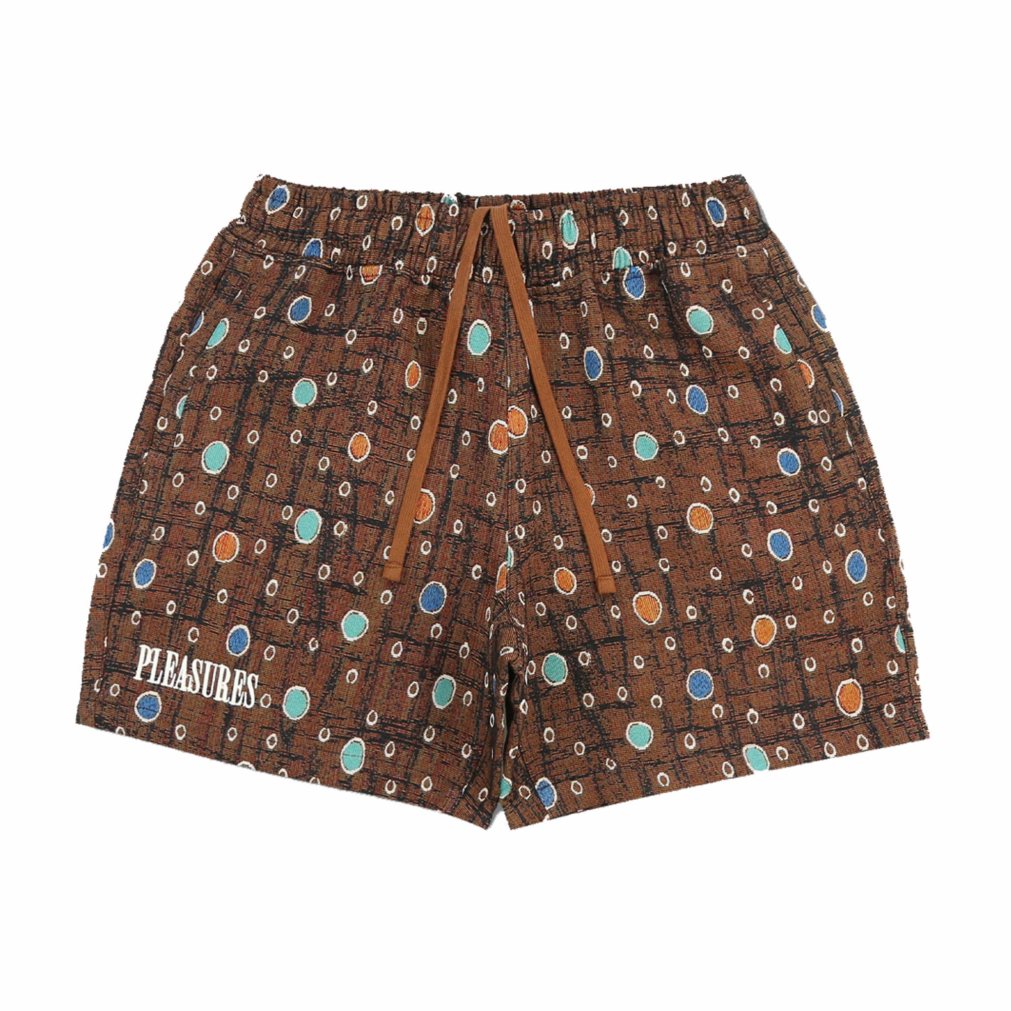 Pleasures Coffer Shorts (Brown) - August Shop