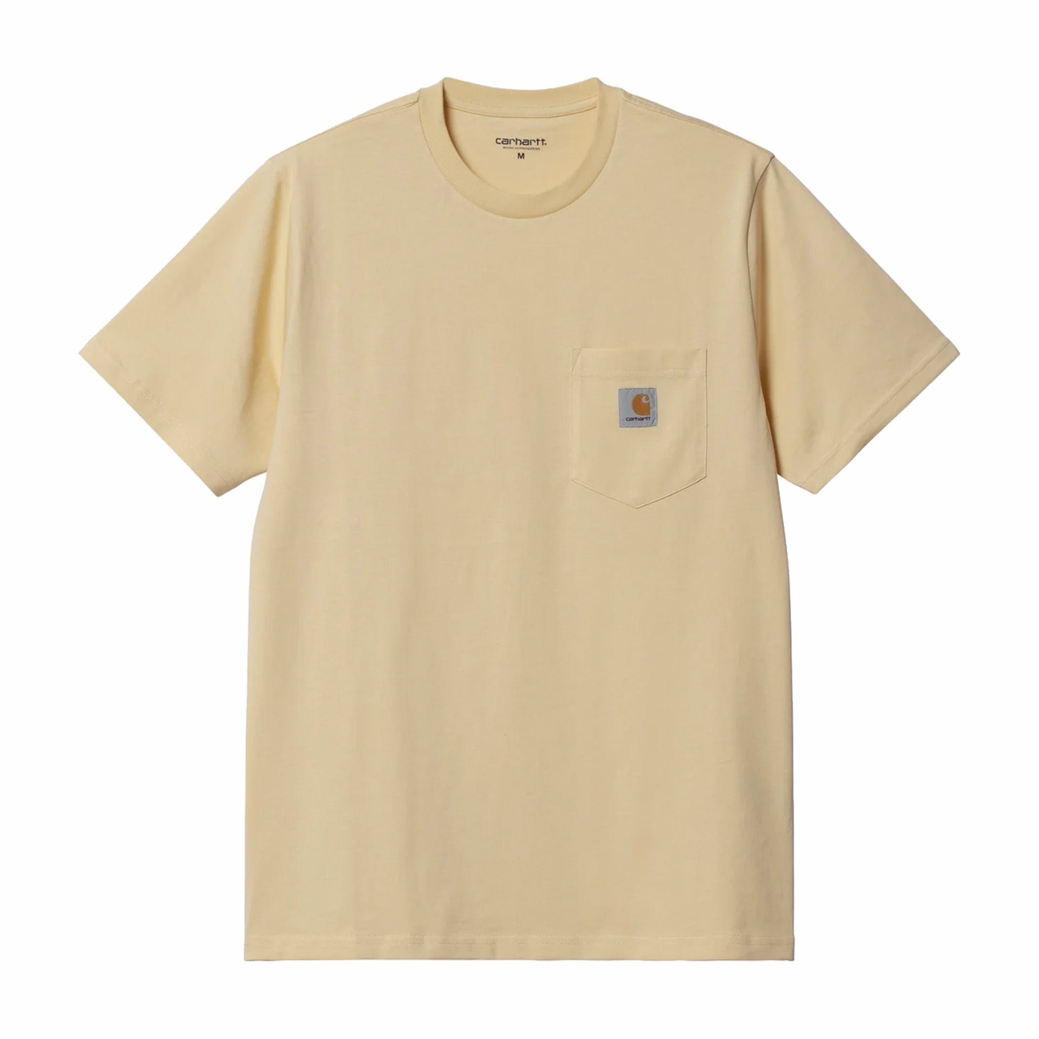 Carhartt WIP S/S Pocket T-Shirt (Cornsilk) - August Shop