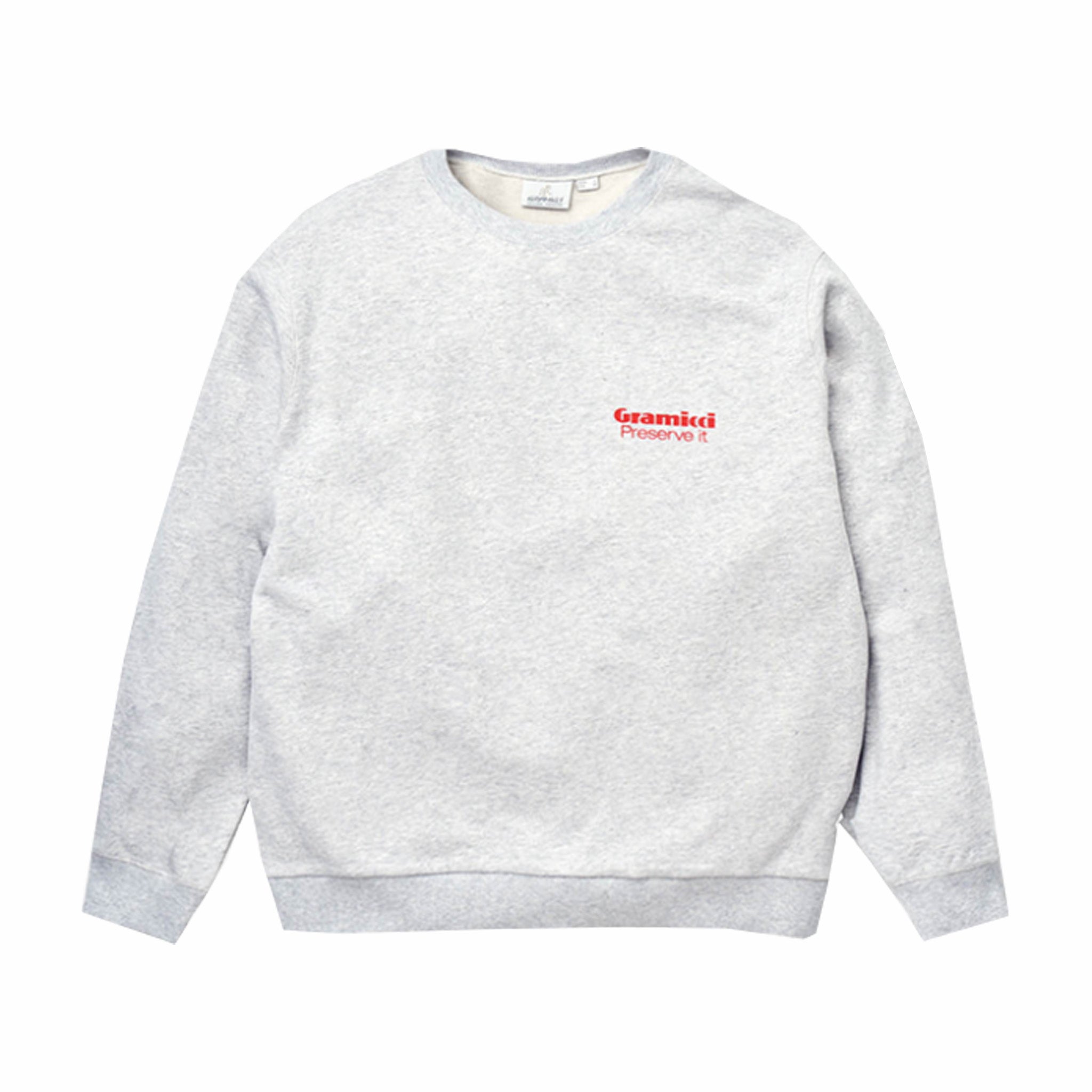 Gramicci Preserve It Sweatshirt (Grey Heather) - August Shop