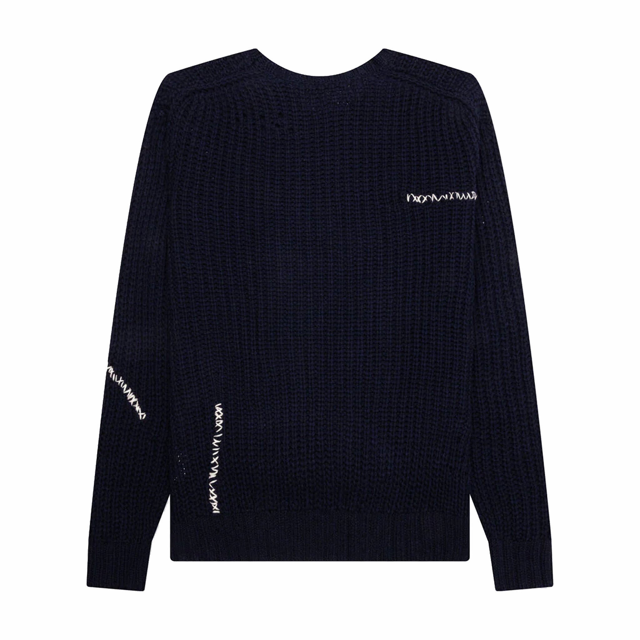 Neighborhood Savage Crewneck Sweater (Navy) - August Shop