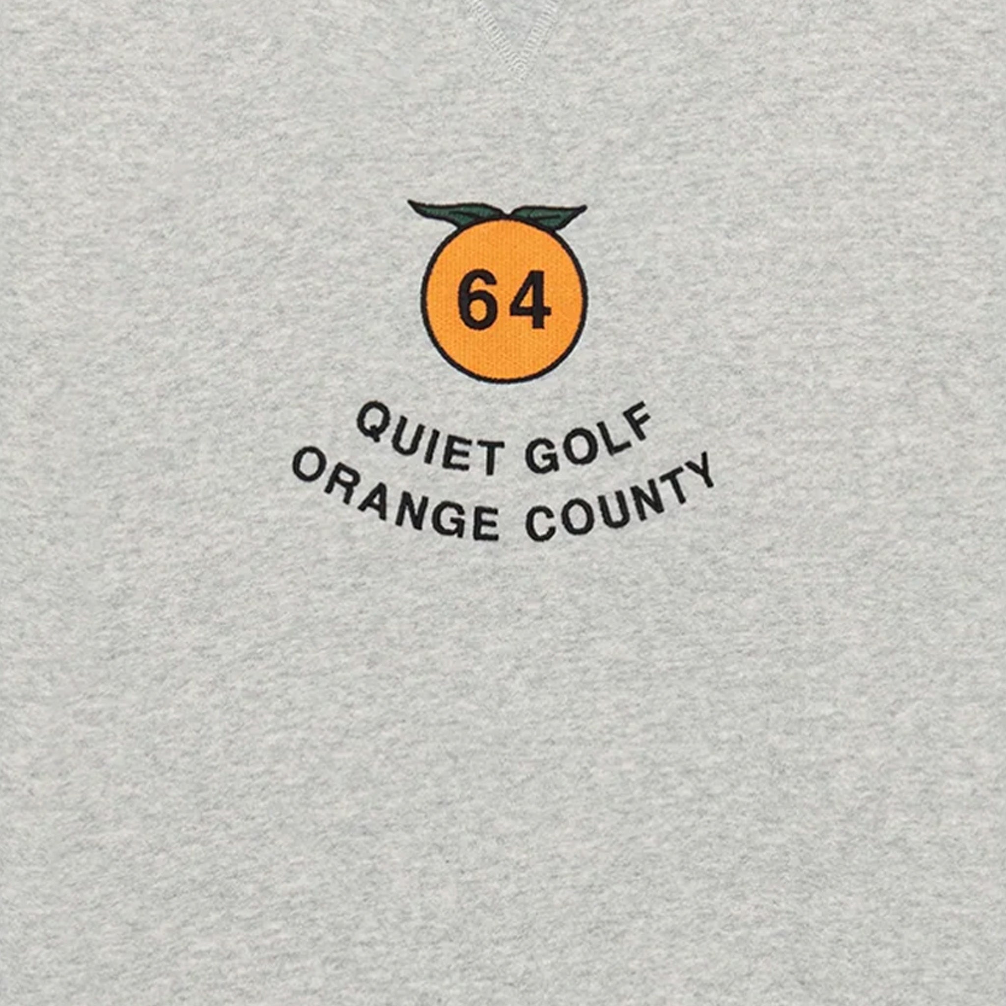 Quiet Golf QGOC Raglan Crewneck (Heather) - August Shop