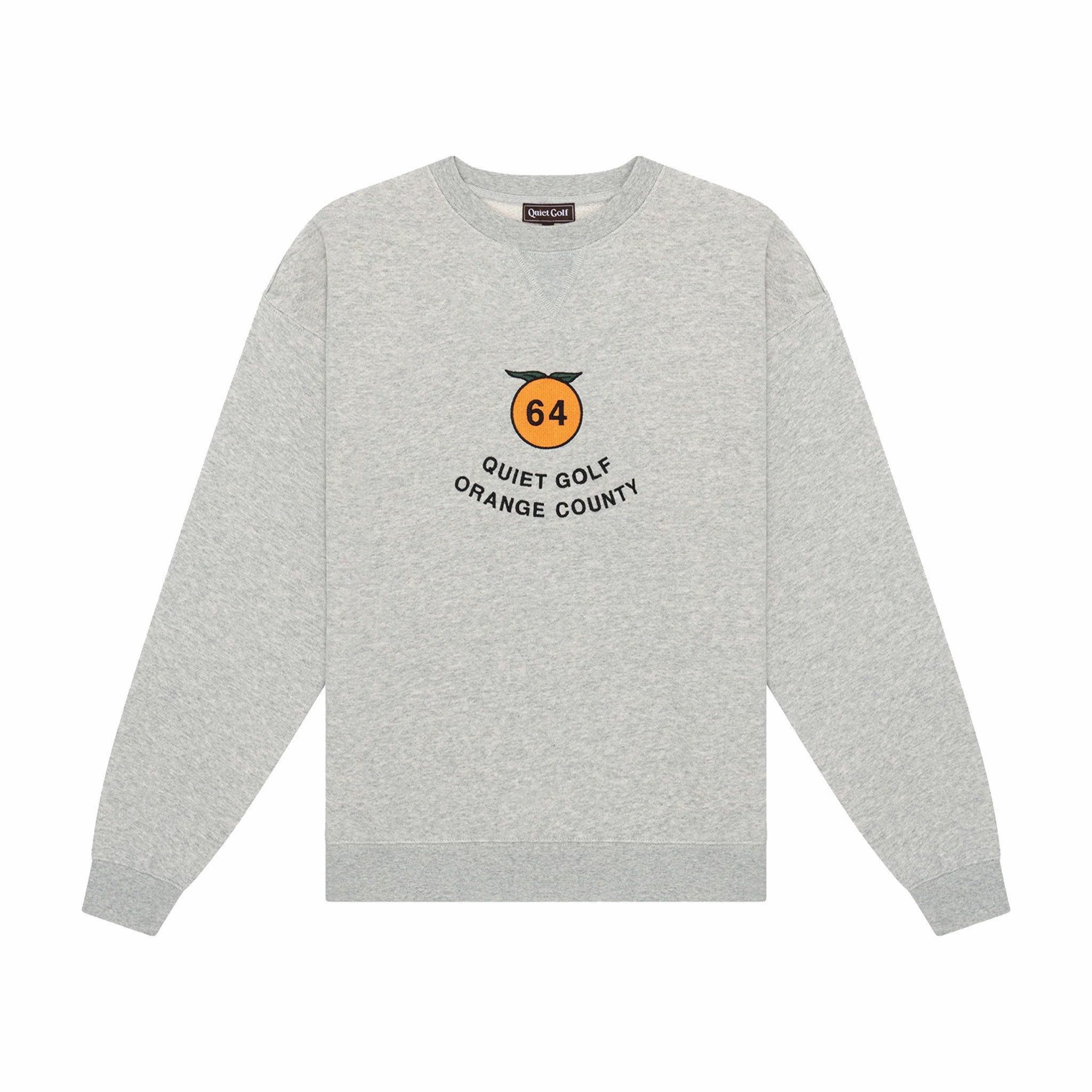 Quiet Golf QGOC Raglan Crewneck (Heather) - August Shop