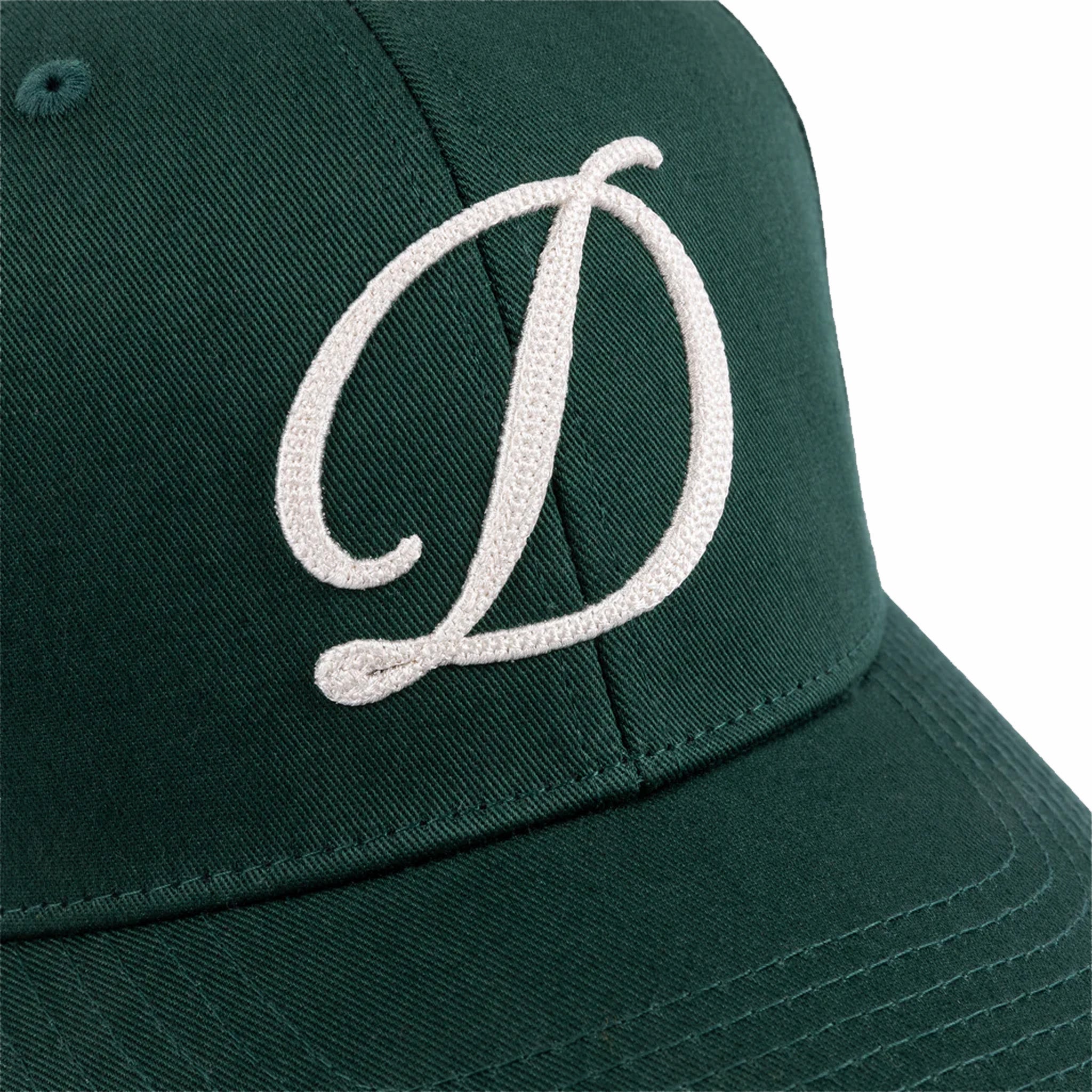 Dime Cursive D Full Fit Cap (Forest Green) - August Shop