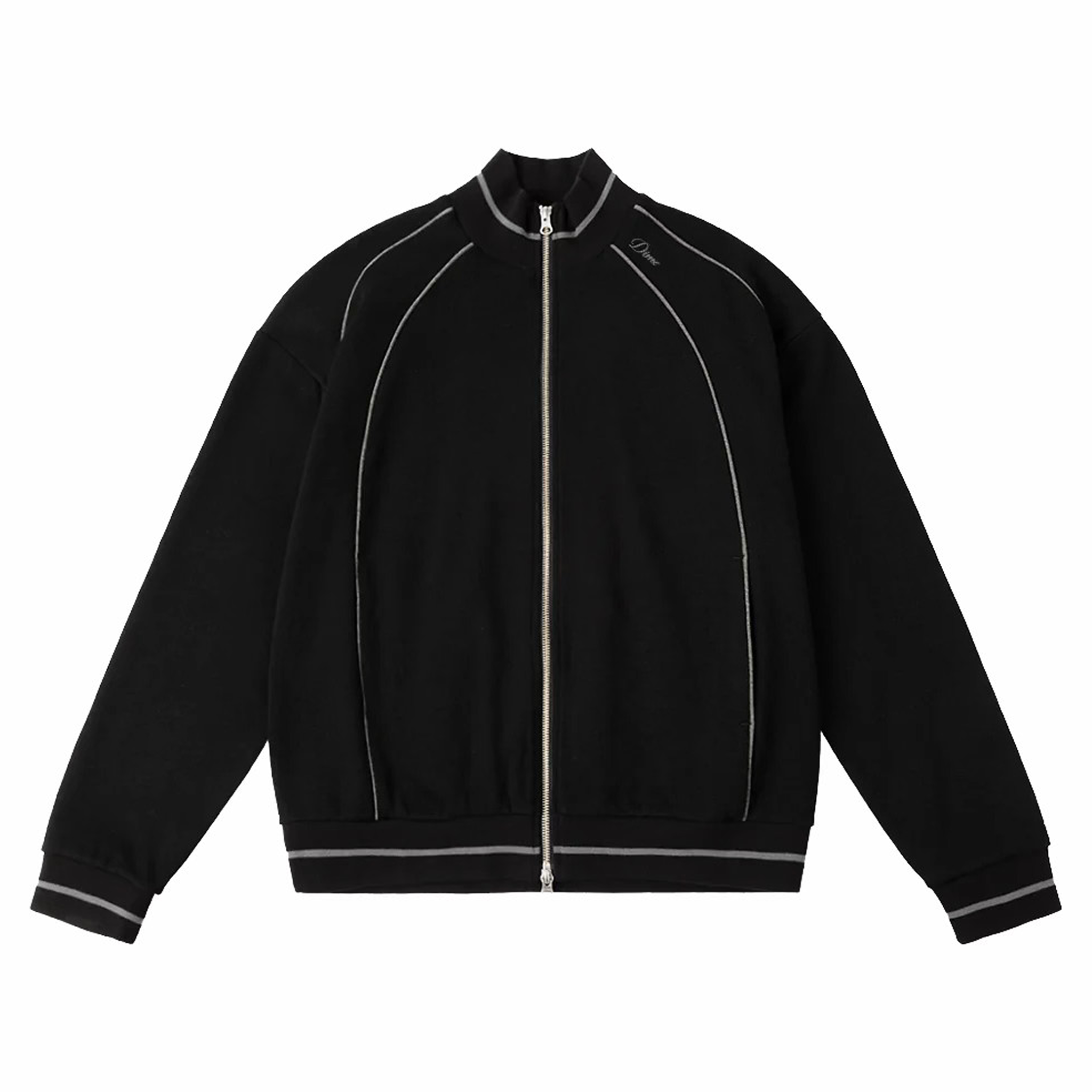 Dime Track Jacket (Black) - August Shop