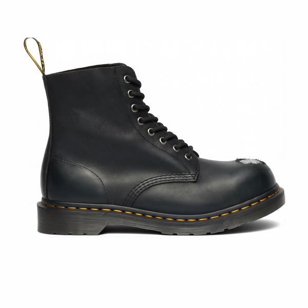 Dr. Martens 1460 Pascal ブラックブーツ 5 UK Dr. Martens Men's 1460 Pascal MT (Black Wyoming) – August