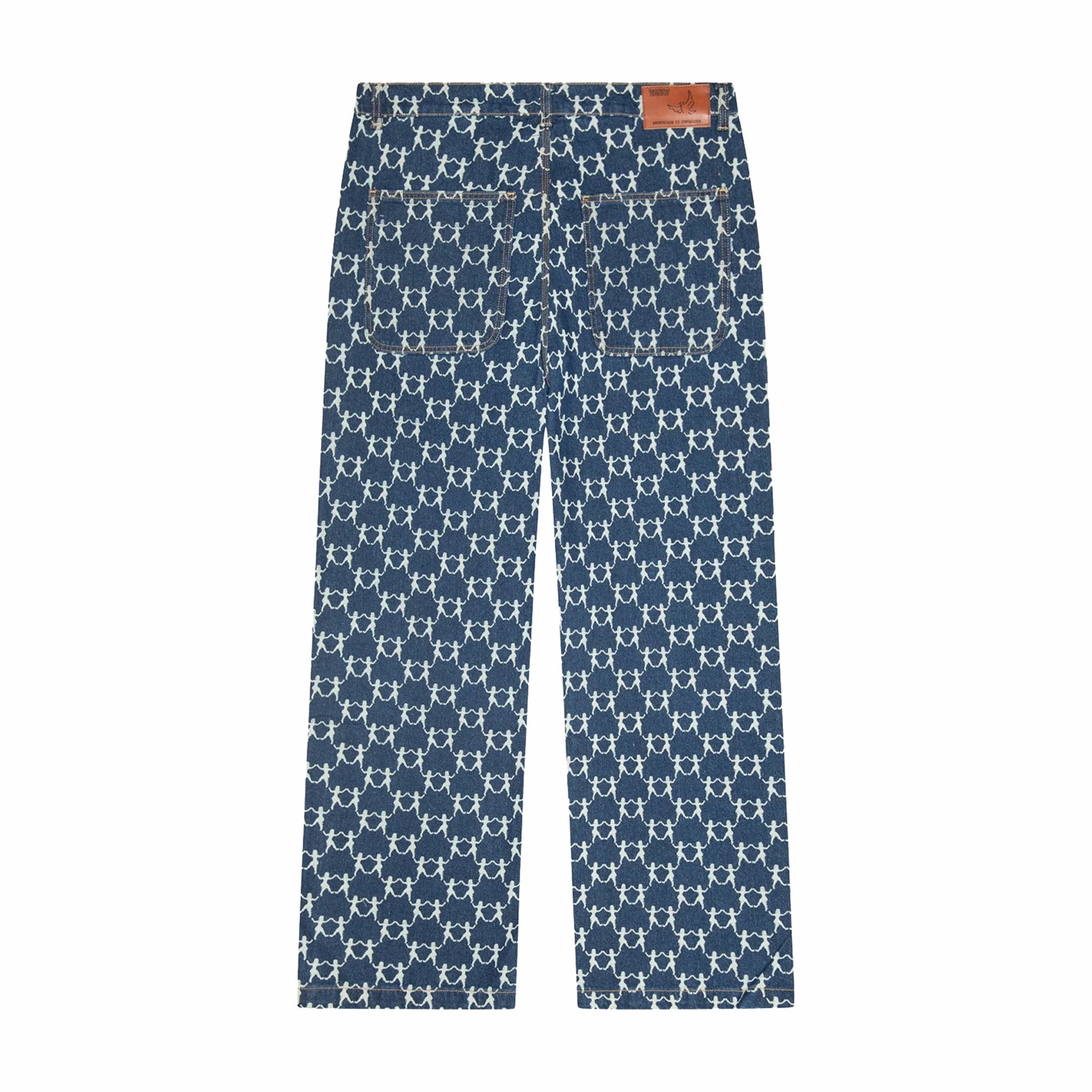 KidSuper Dancing Ladies Print Pants (Blue) - August Shop
