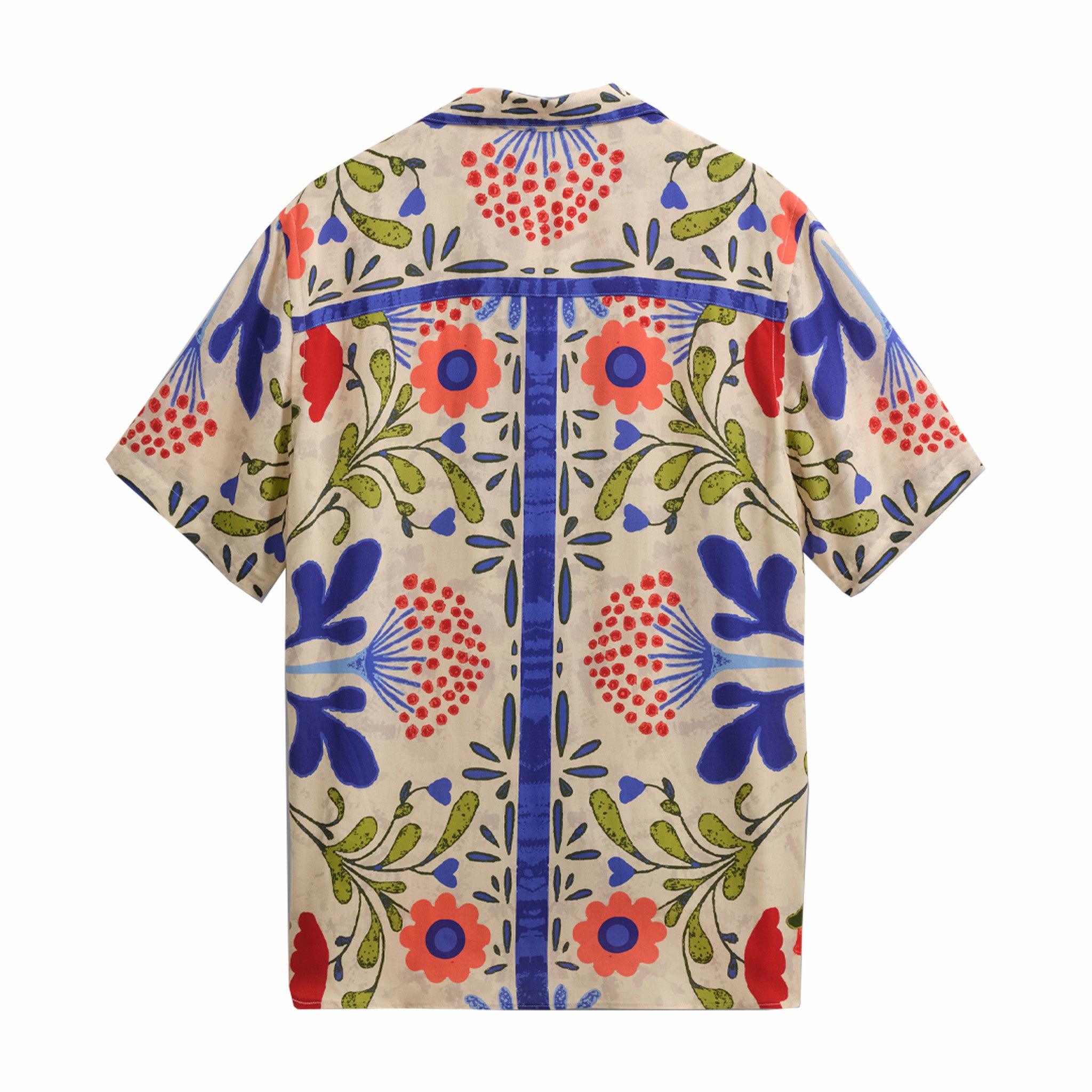 Wax London Didcot Short Sleeve Shirt - Summer Floral (Multi) - August Shop