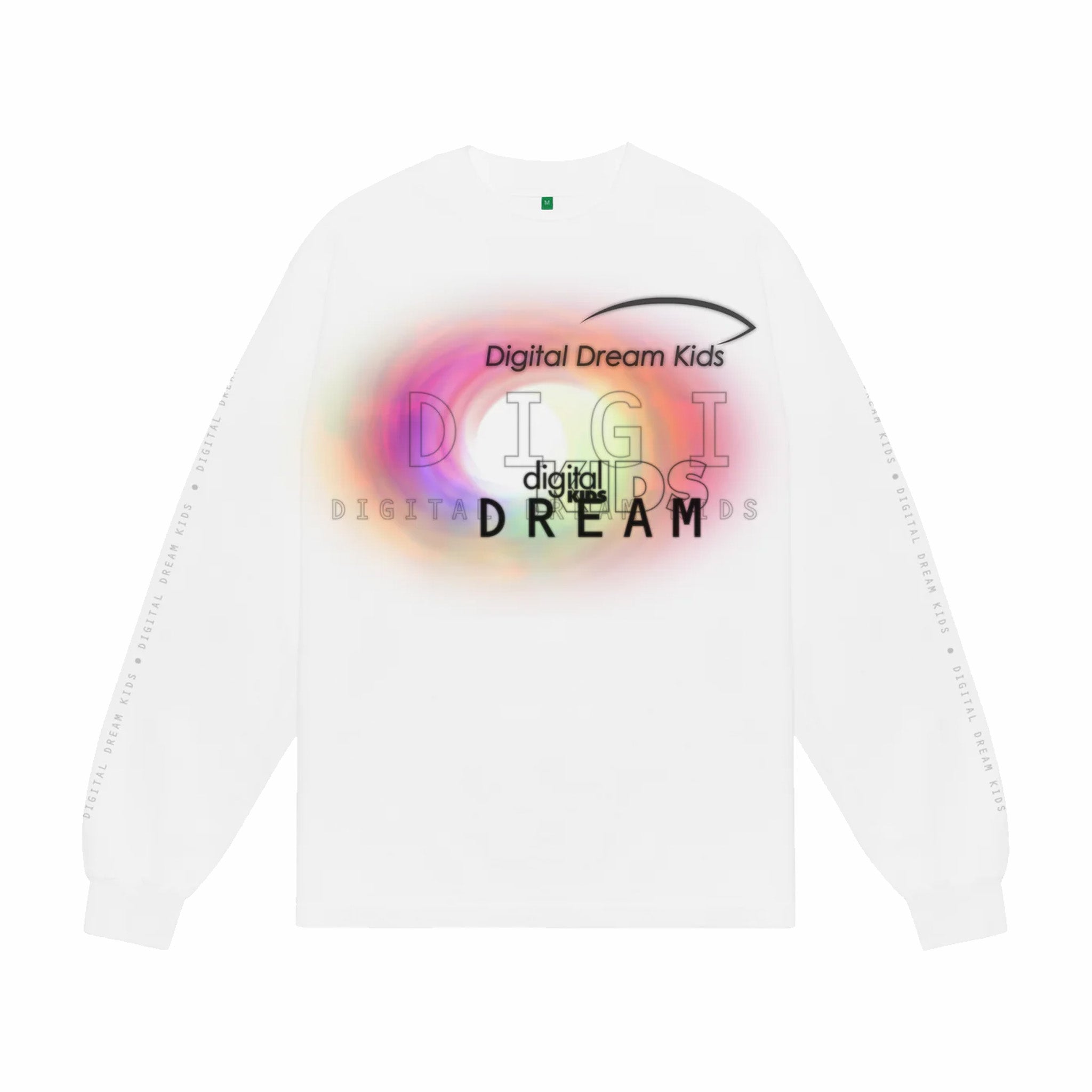 b.Eautiful Digital Dream Kids LS Shirt (White) - August Shop