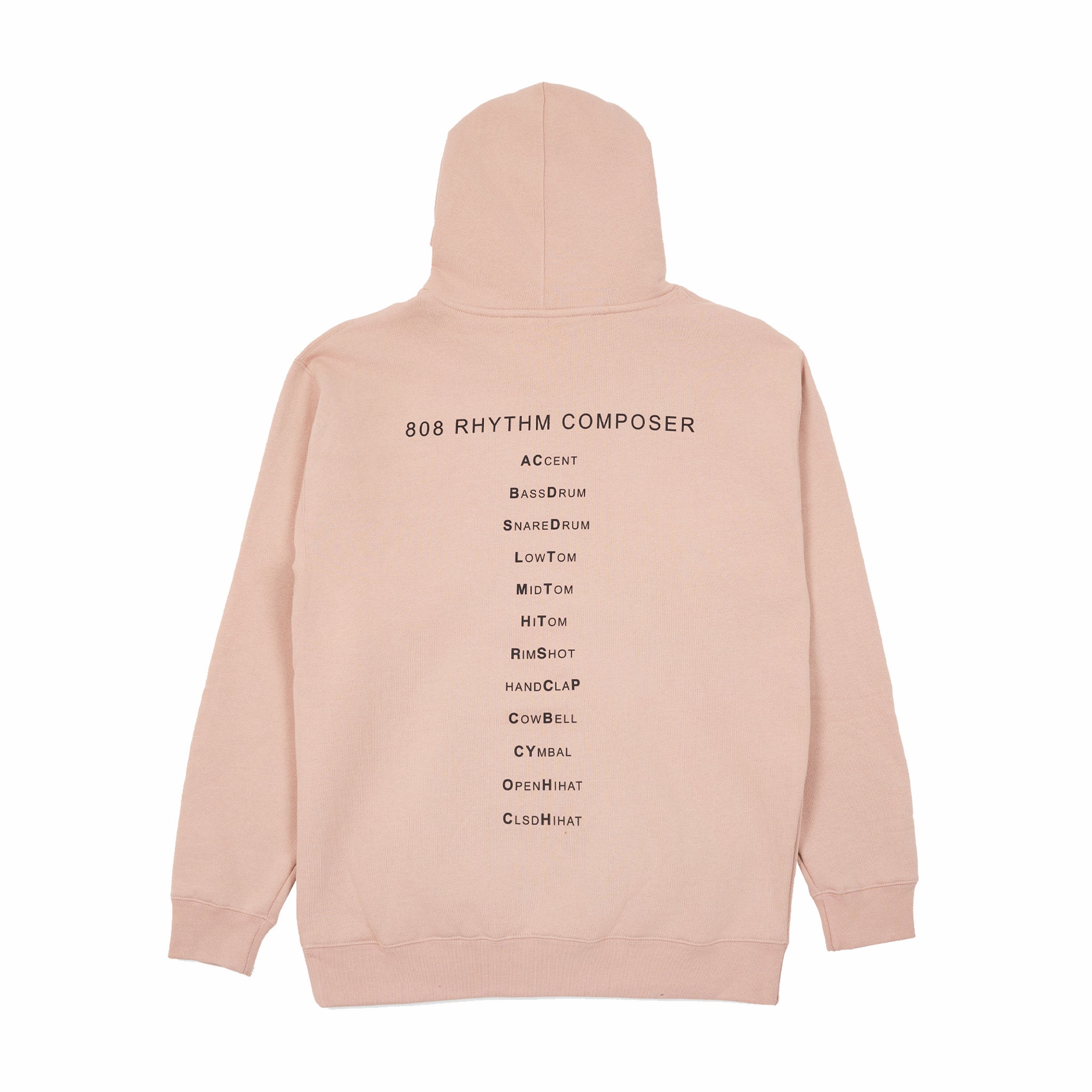 Roland Lifestyle Sound Pack Hoodie (Dusty Pink) - August Shop