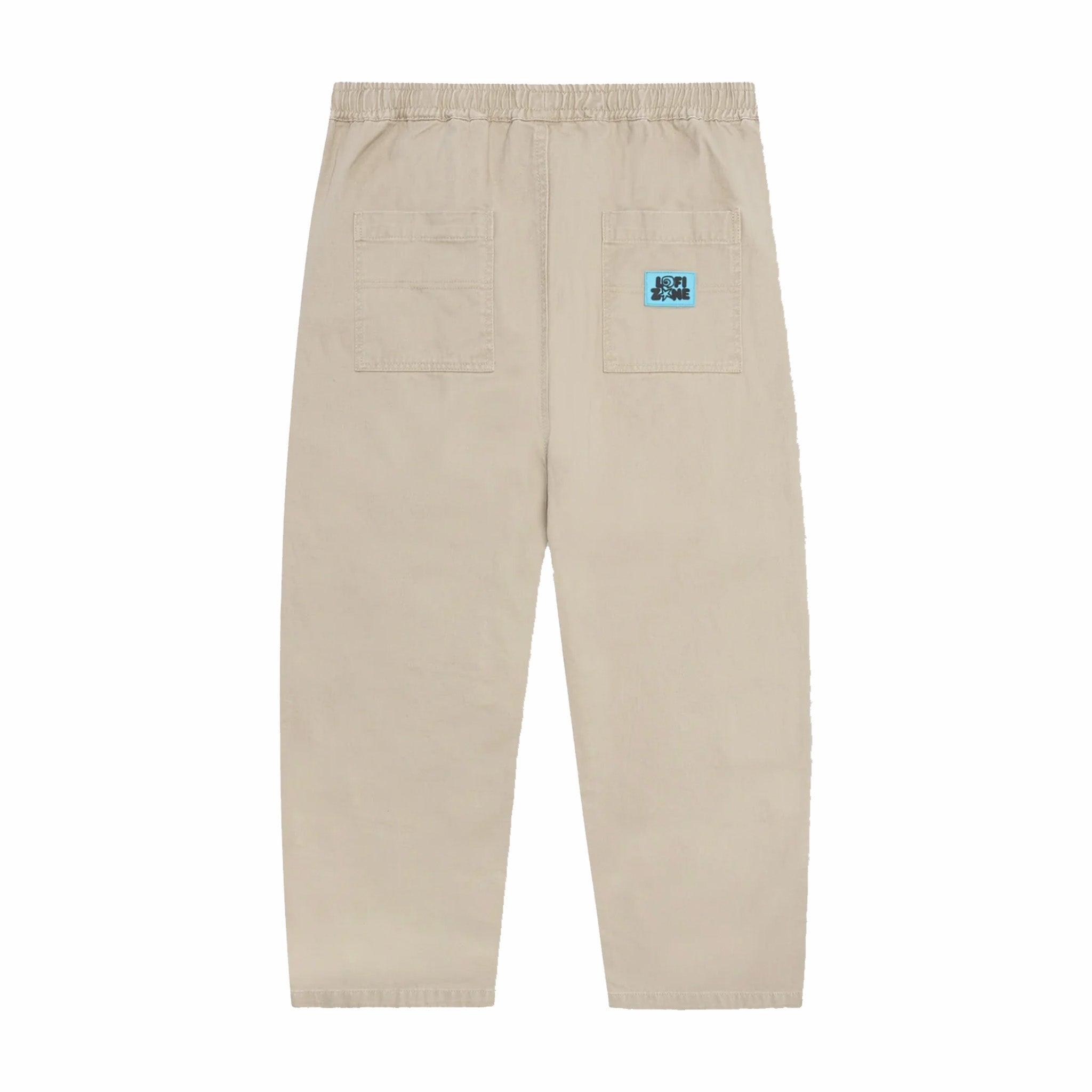Lo-Fi Easy Pants (Washed Khaki) - August Shop