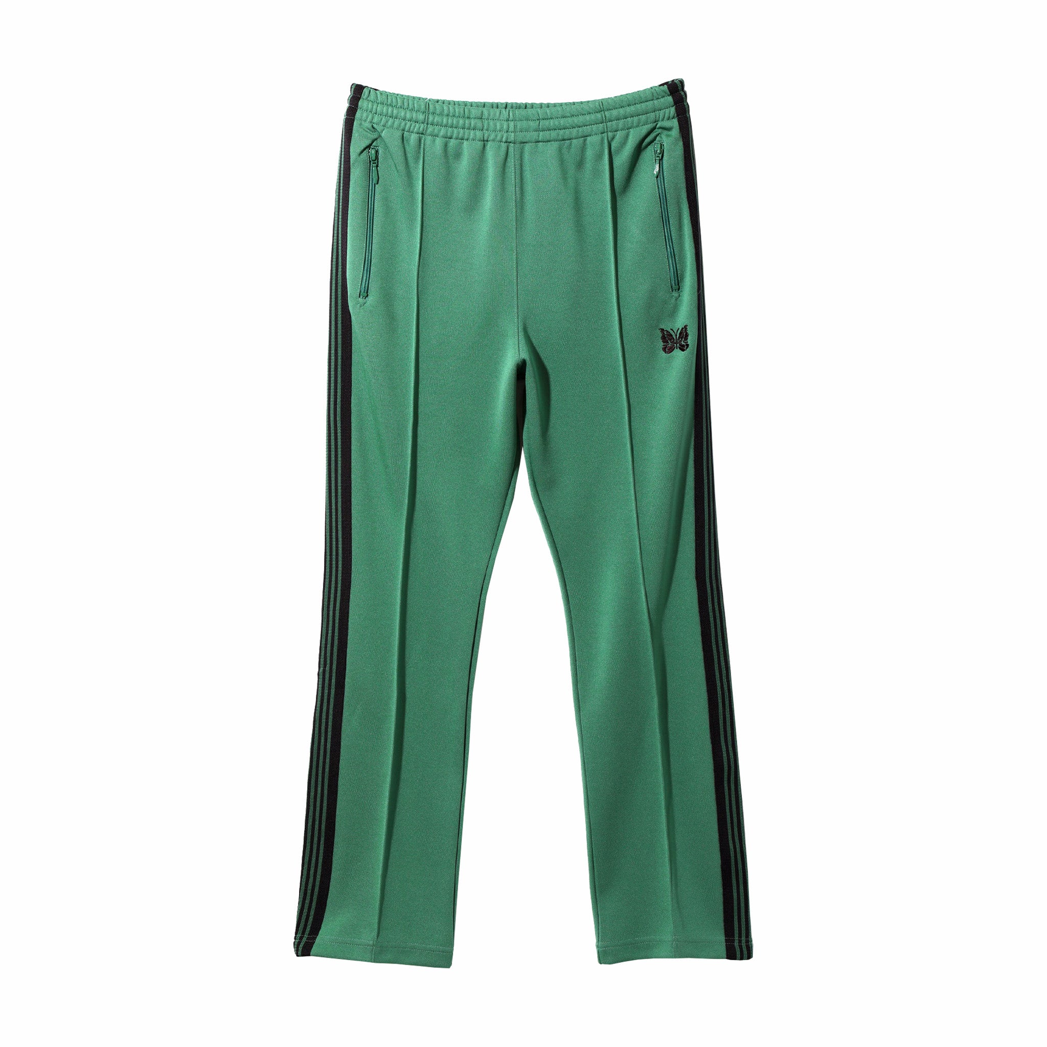 Needles Track Pant - Poly Smooth (Emerald) - August Shop