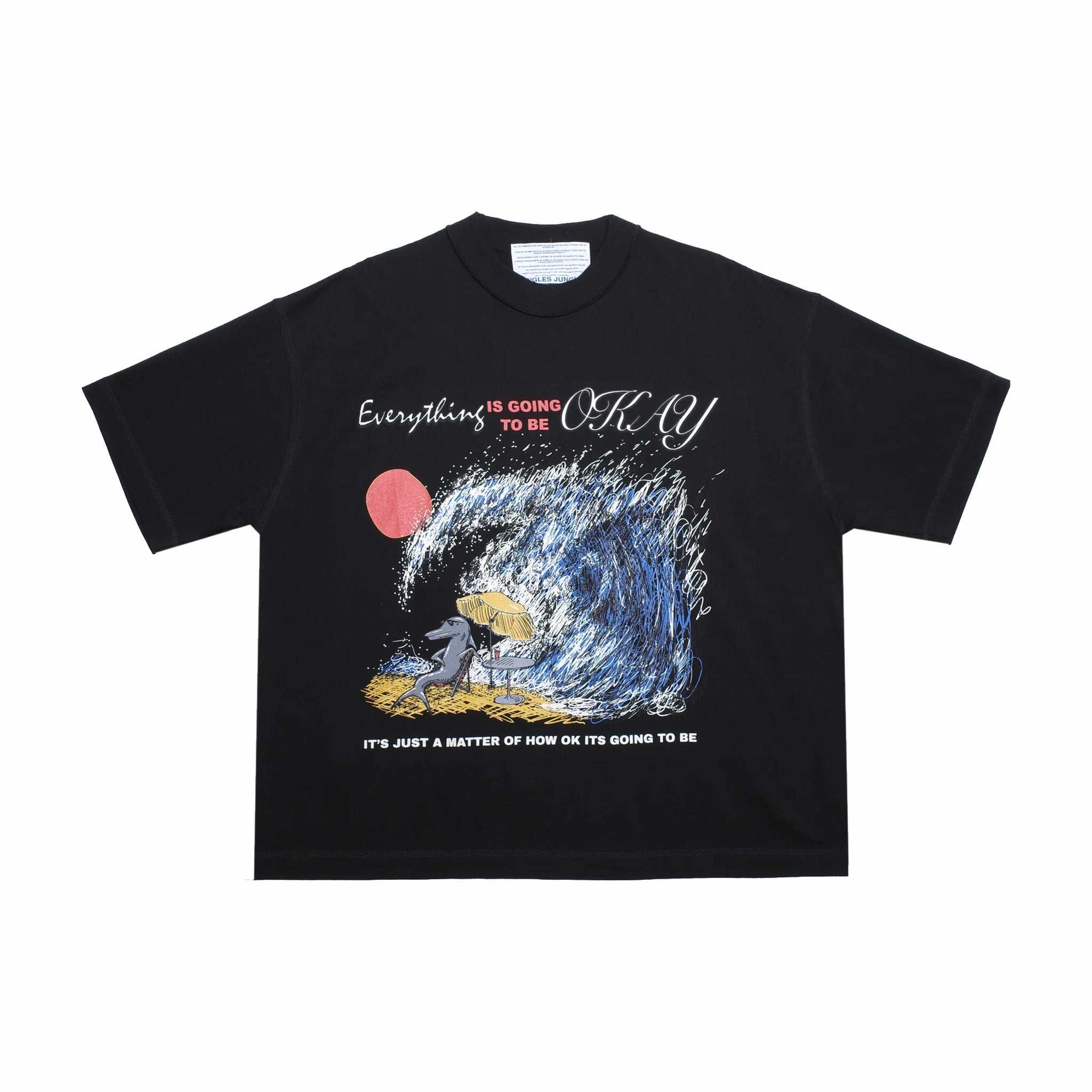 Jungles Everythings OK Tee (Black) - August Shop