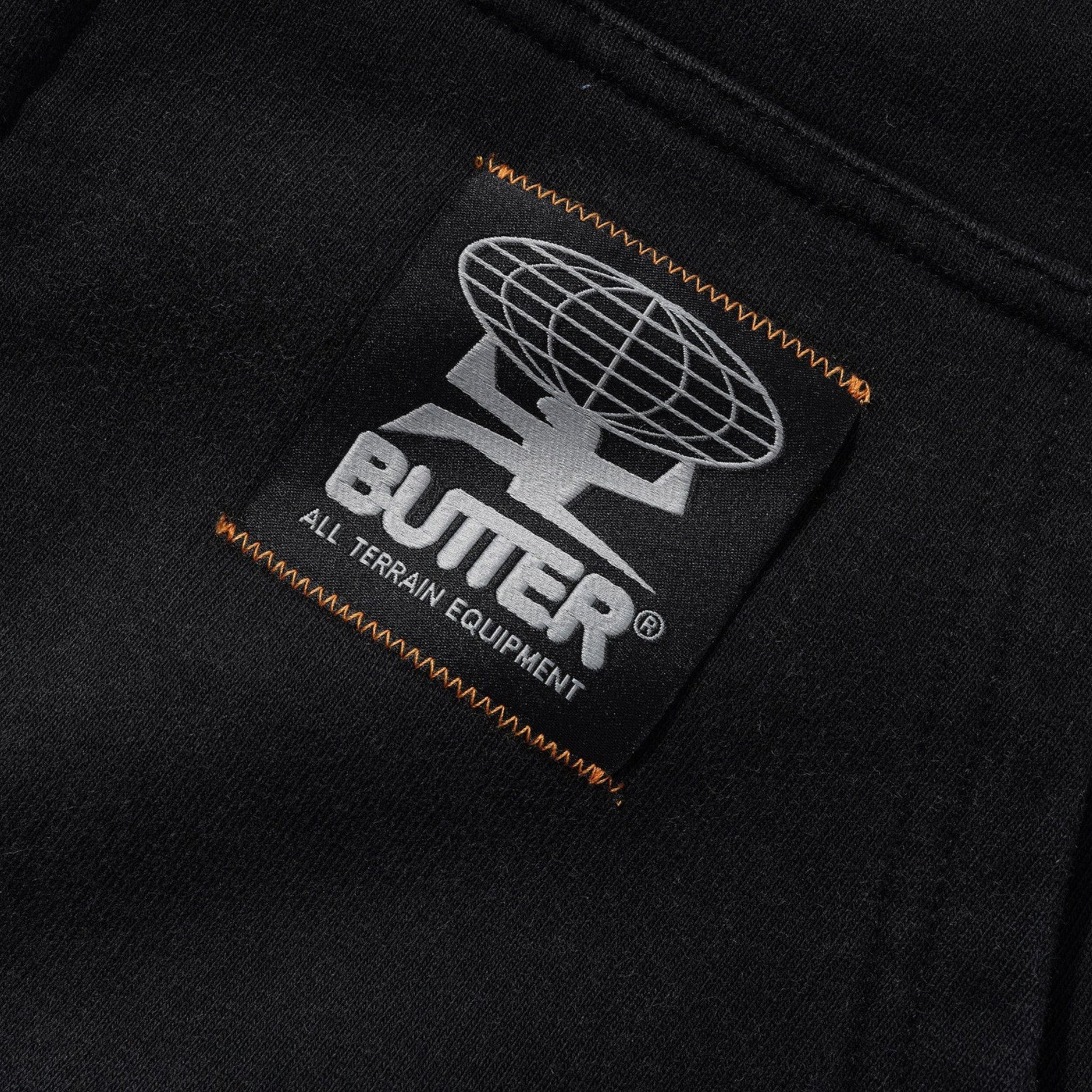 Butter Goods Garage Zip-Thru Hoodie (Faded Charcoal)