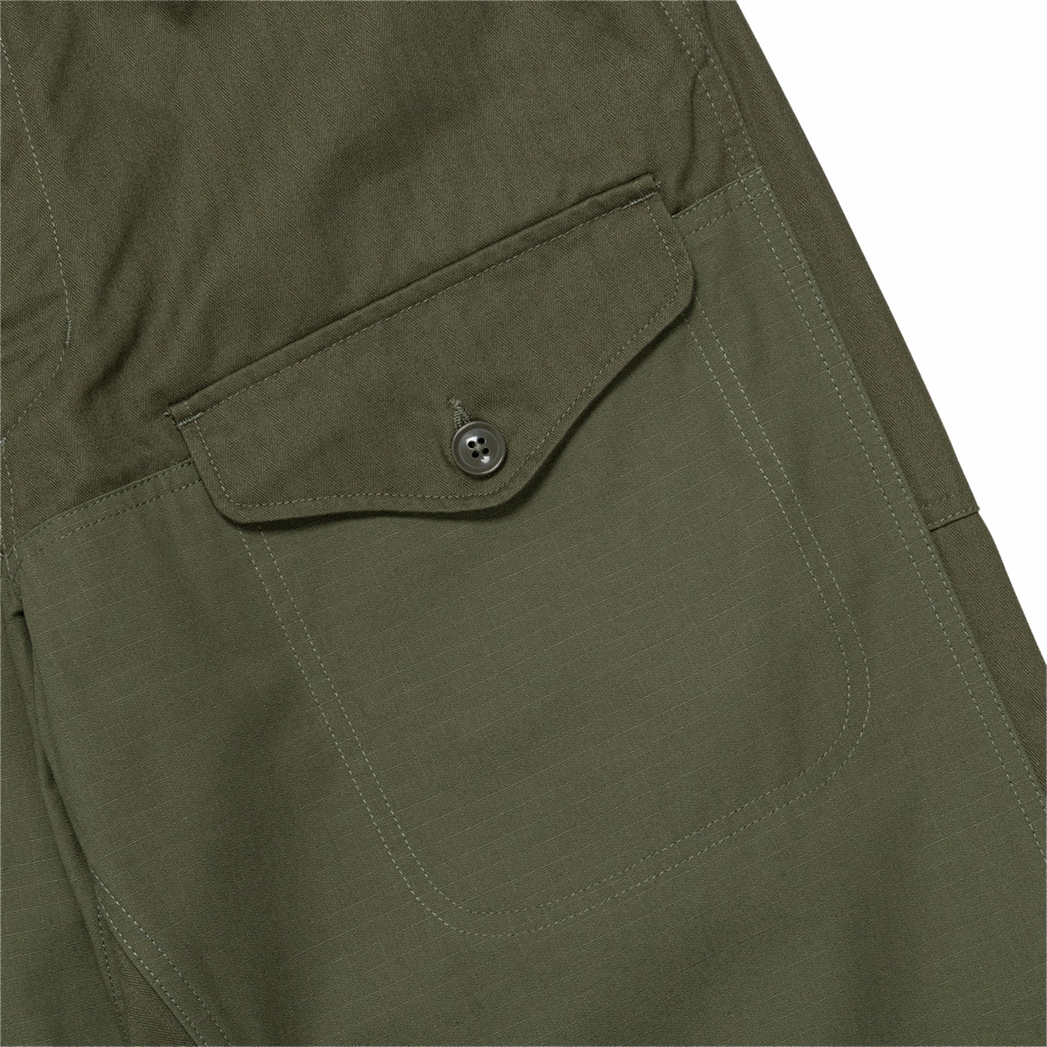 Engineered Garments Field Pant Herringbone Twill (Olive) - August Shop