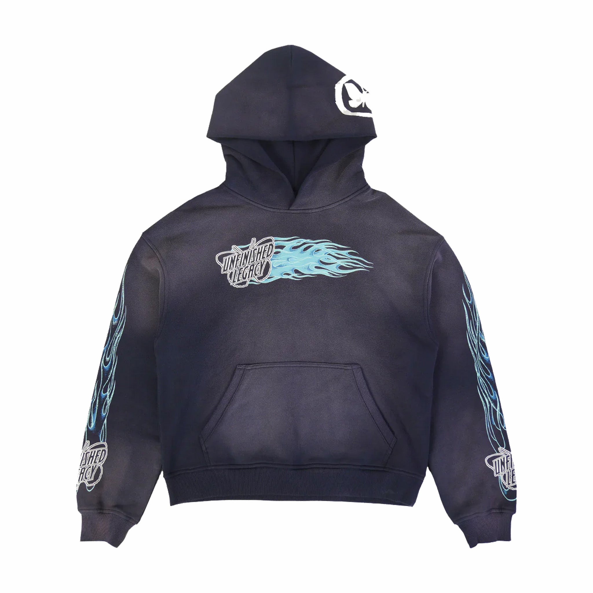 Unfinished Legacy Flight Hoodie (Navy) - August Shop