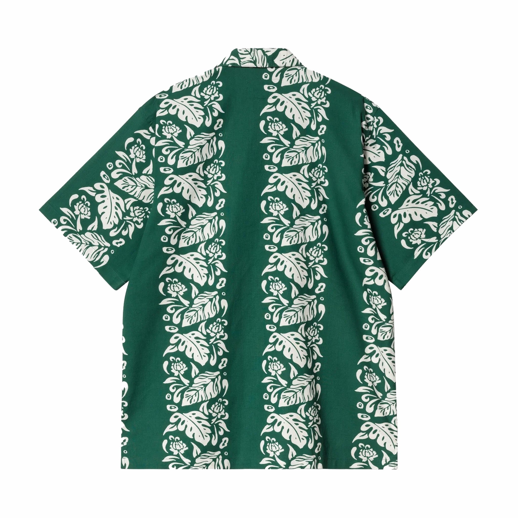 Carhartt WIP S/S Floral Shirt (Floral Stripe Chervil/Wax) - August Shop