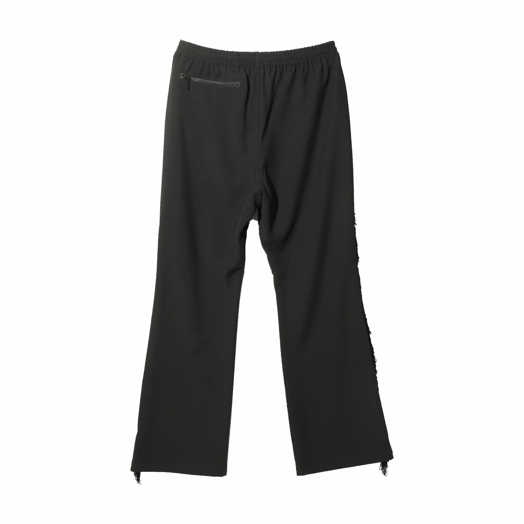 Needles Fringe Boot-Cut Track Pant (Poly Kersey/Black) - August Shop