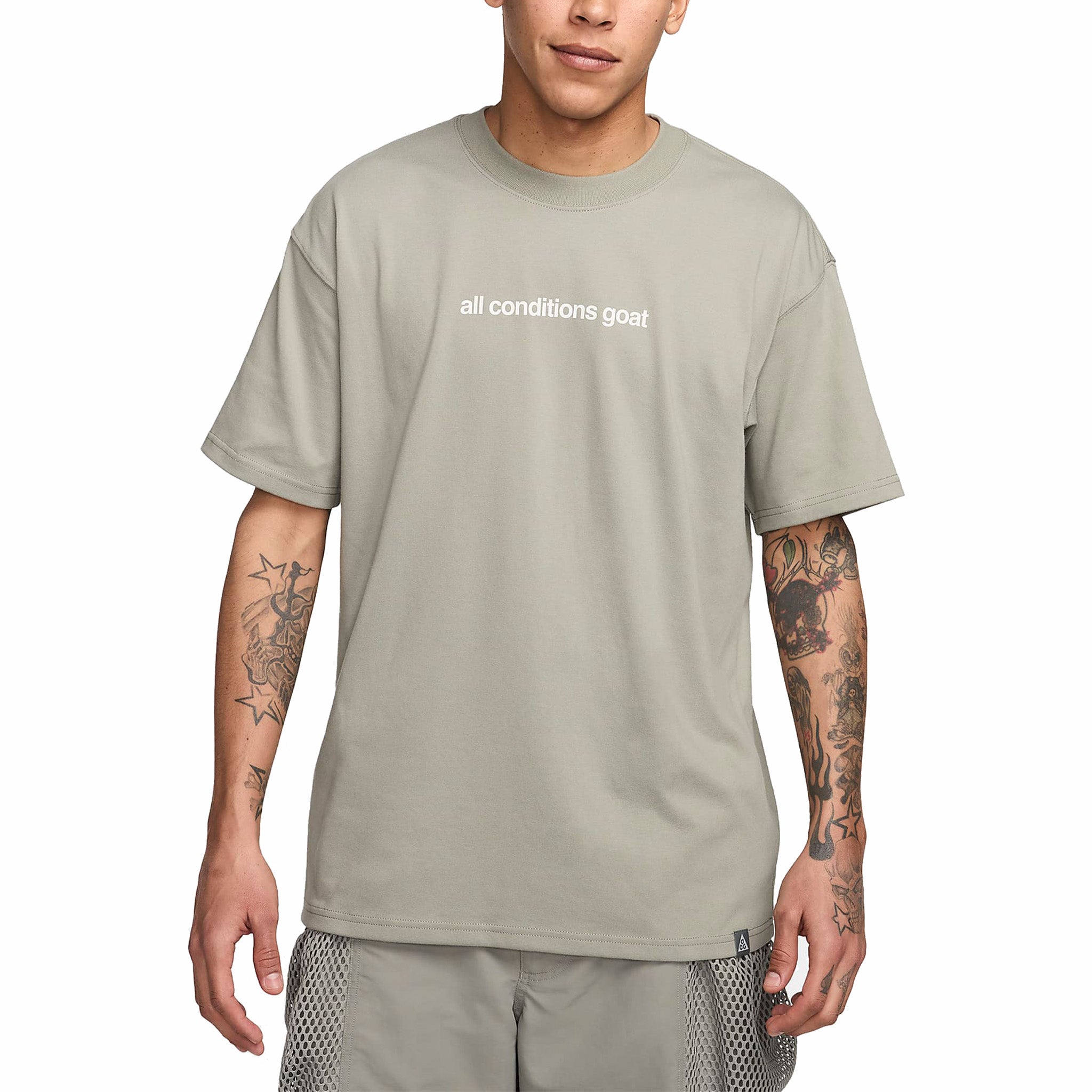 Nike ACG Men&#39;s Dri-FIT T-Shirt (Dark Stucco) - August Shop