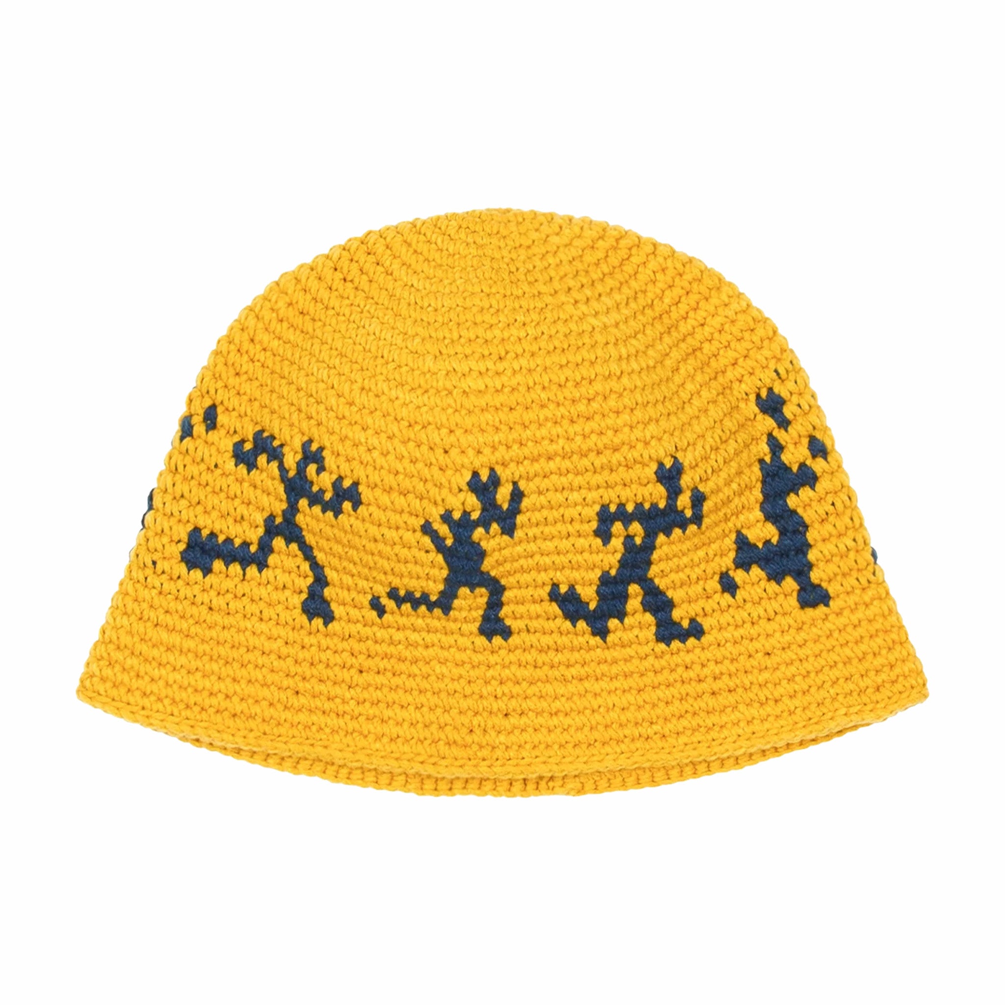 KidSUper Running Guys Crochet Hat (Golden) - August Shop