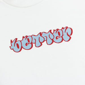 Better™ Gift Shop "Throwy" S/S T-Shirt (White) - August Shop