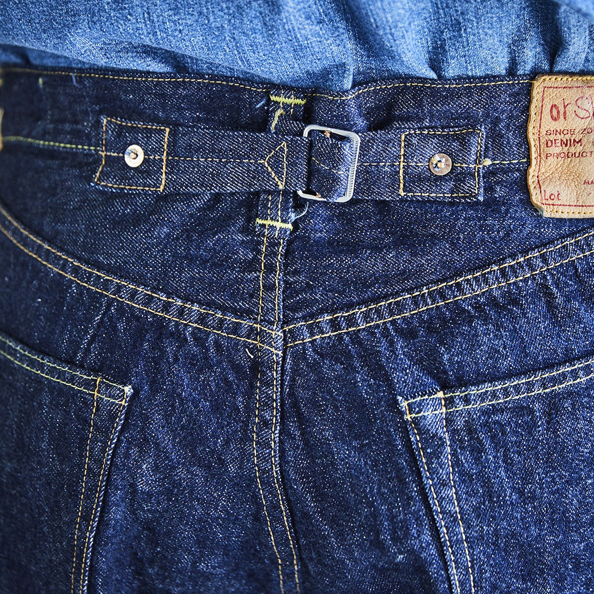 OrSlow Grand Dad's Fit Denim Pants (One Wash) - August Shop