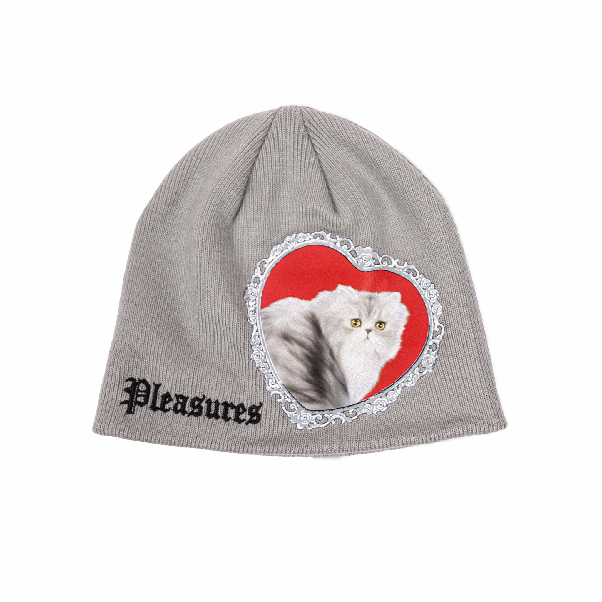 Pleasures Kitty Skully (Grey) - August Shop