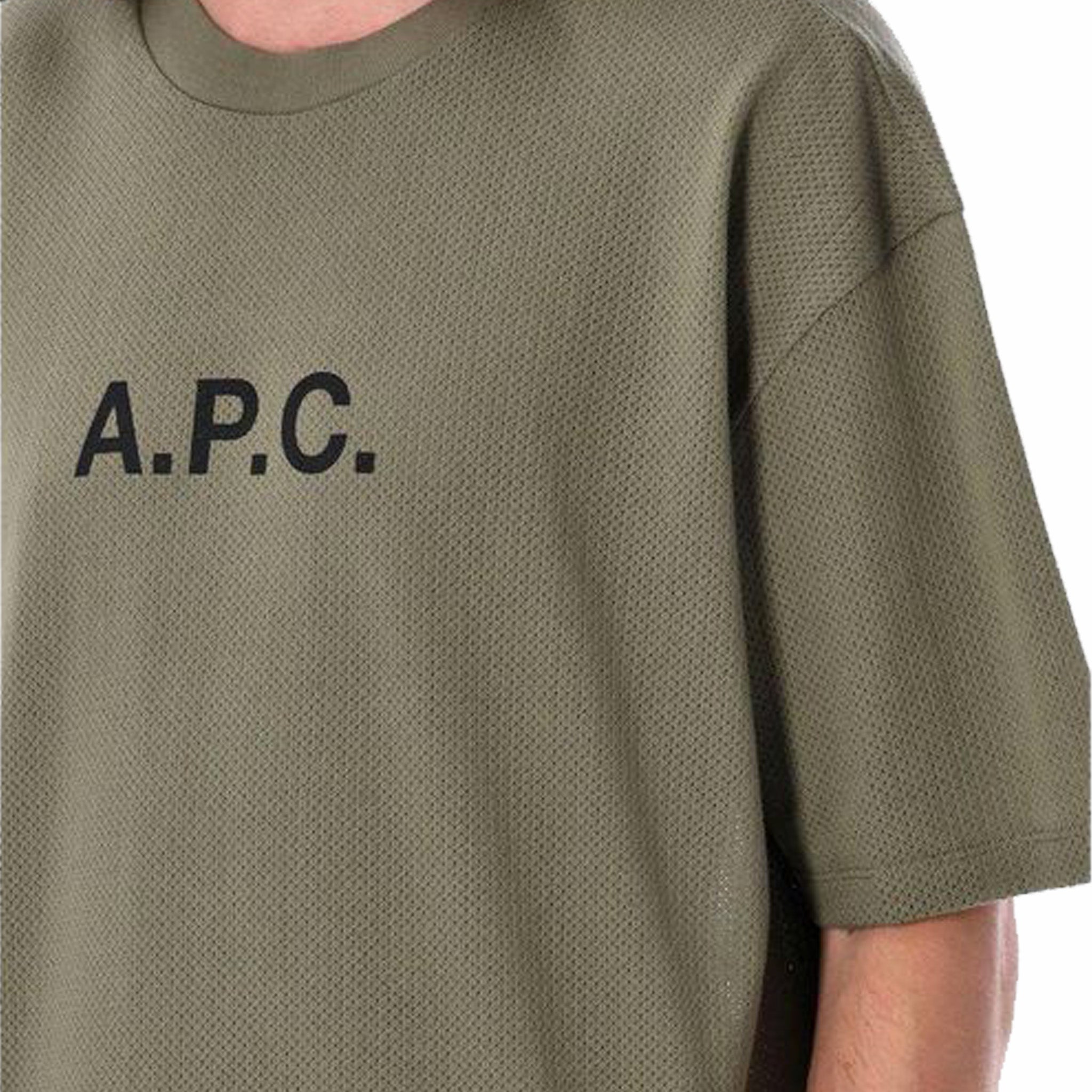 A.P.C. Moran T-Shirt (Khaki) - August Shop