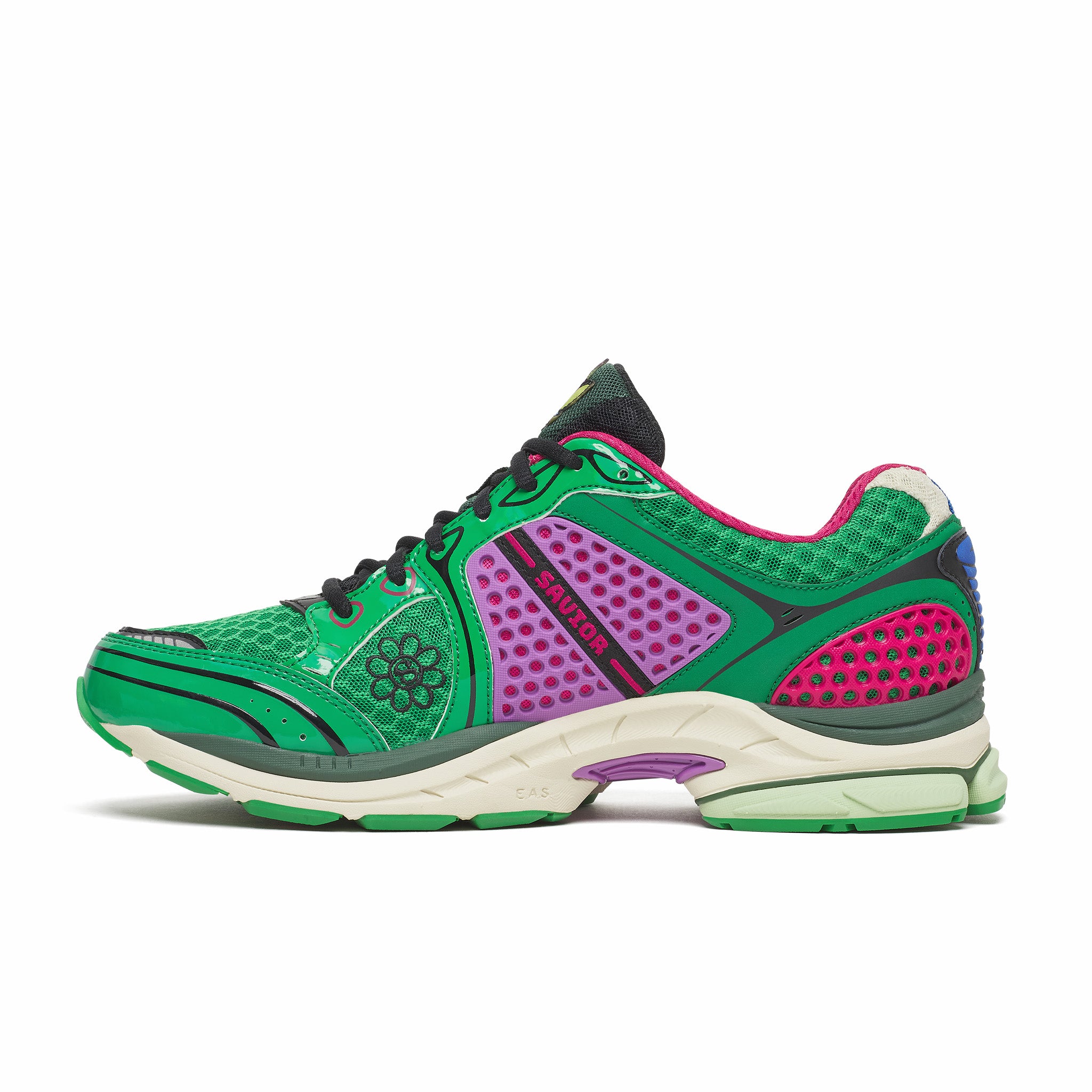 Saucony x Jae Tips Men's "Flowers Grow Uptown" Progrid Triumph 4 (Fern/Fern) - August Shop