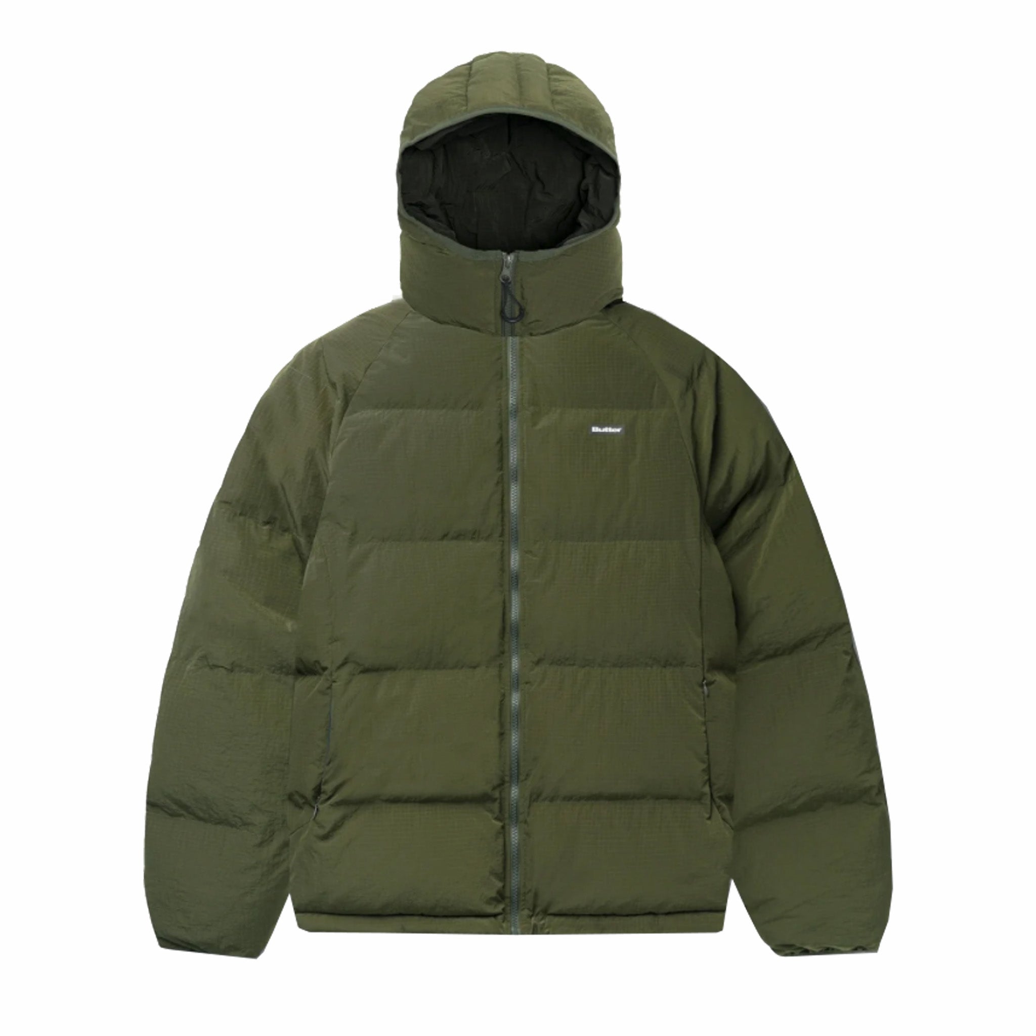 Butter Goods Hooded Puffer Jacket (Army) - August Shop