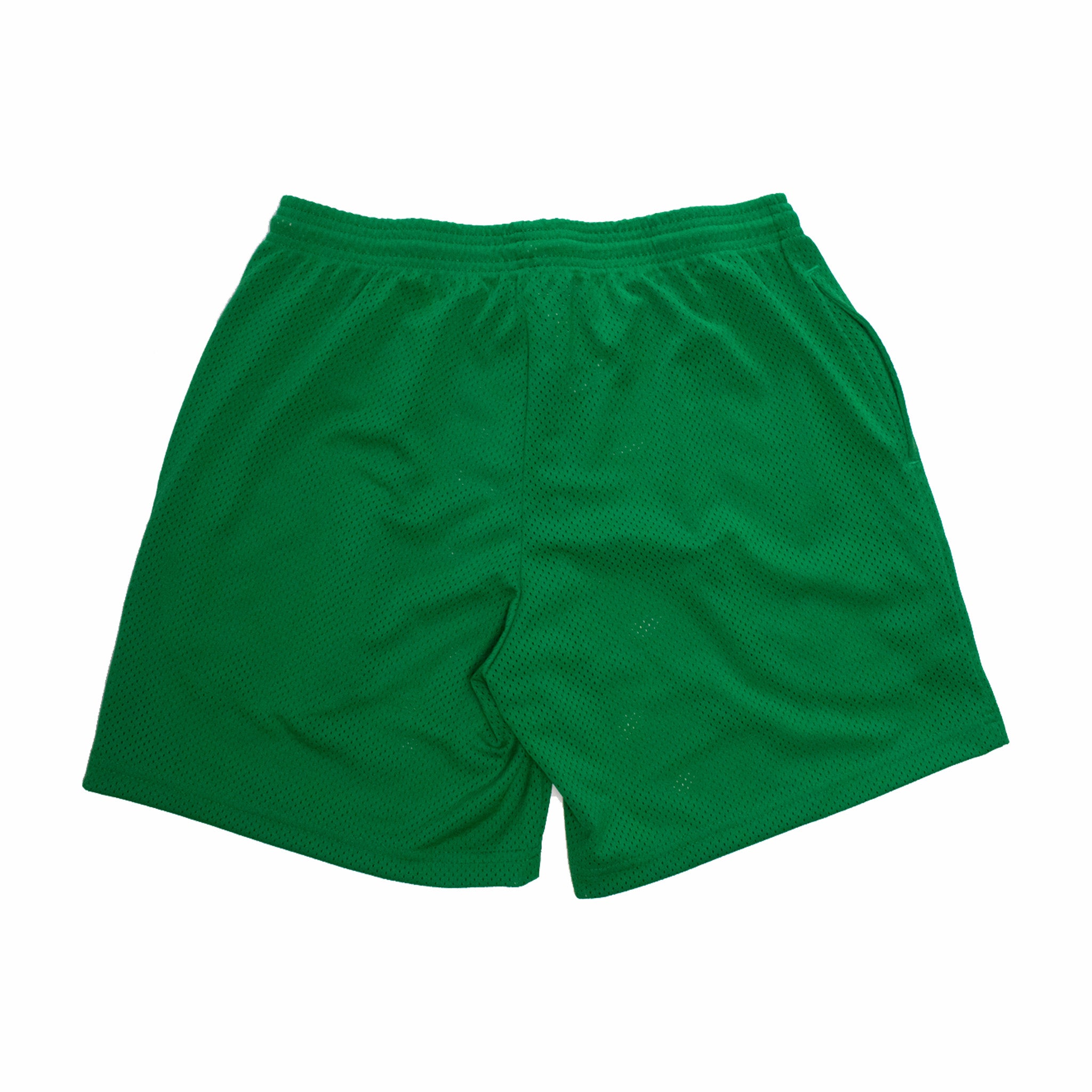 August &quot;Deli&quot; Mesh Shorts (Kelly Green) - August Shop