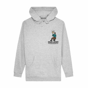 Pass~Port Wine Em' Hoodie (Ash) - August Shop