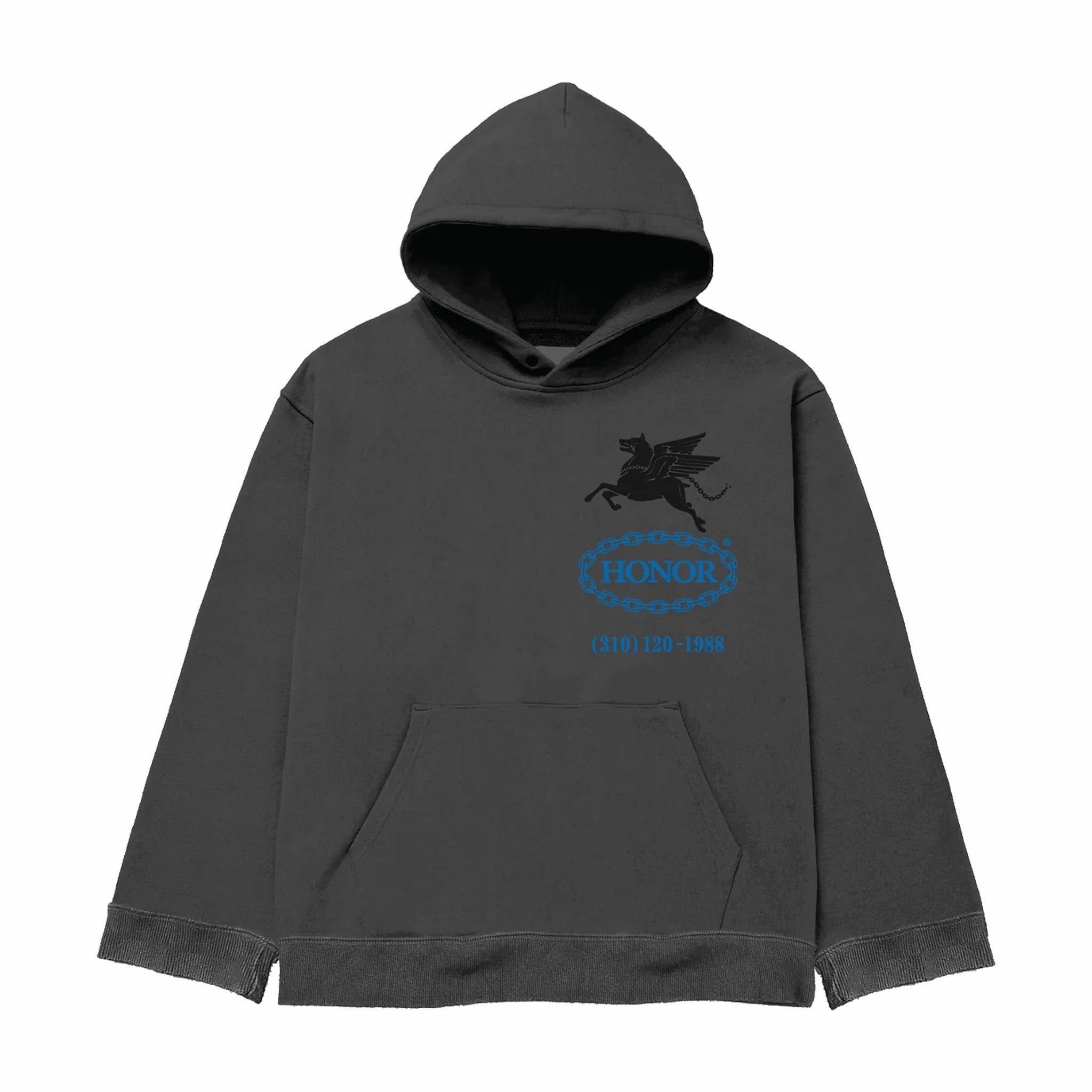 Honor The Gift Hellhound Towing Hoodie (Black) - August Shop