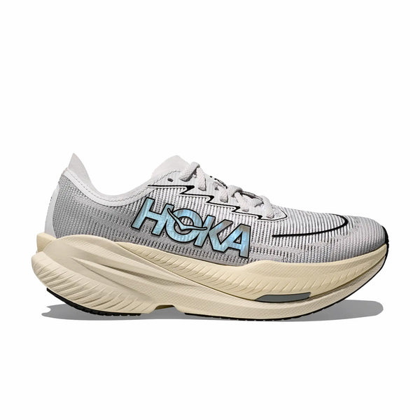 Hoka Unisex Mach X2 (White/Cosmic Grey) – August