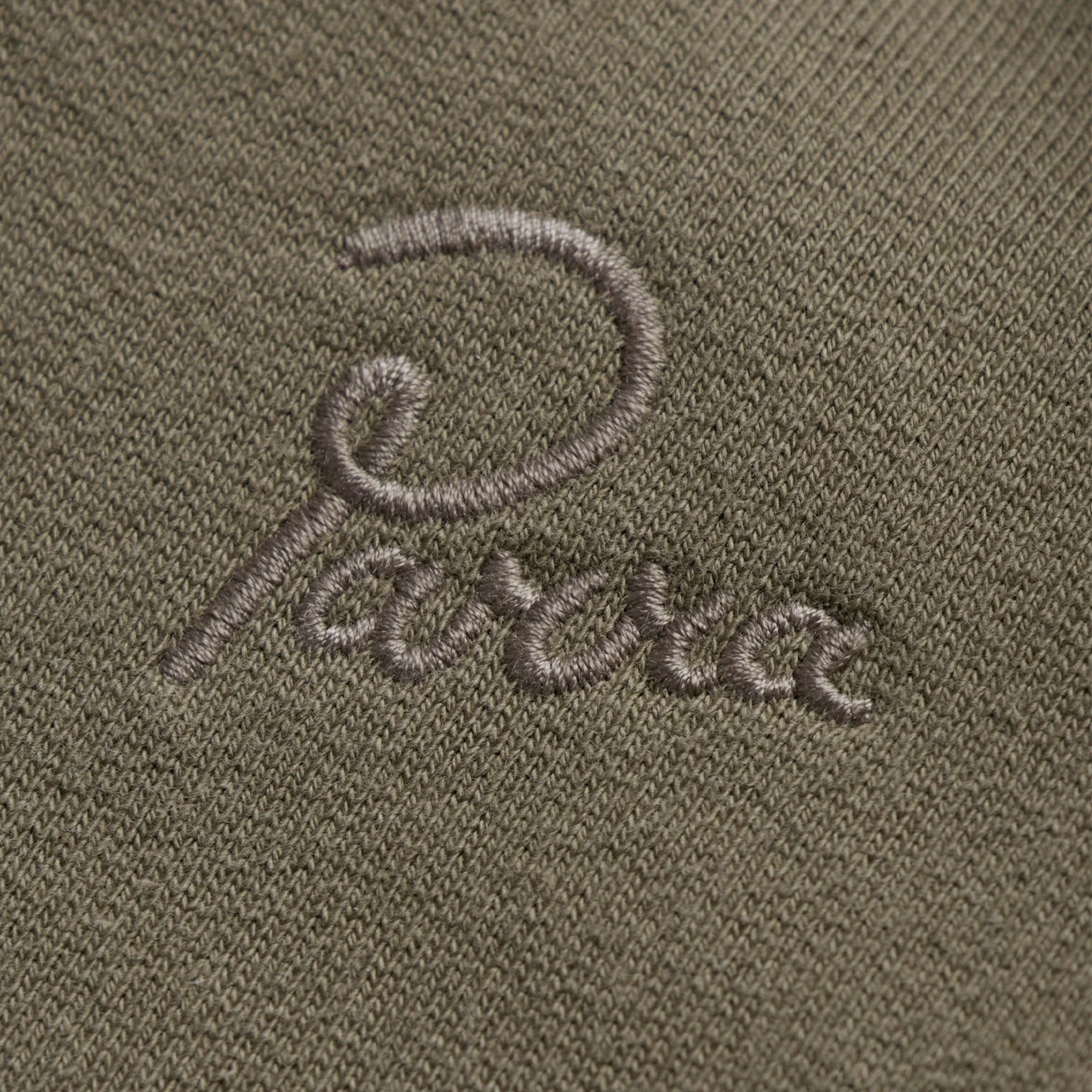 By Parra Script Logo Hooded Sweatshirt (Mushroom) - August Shop