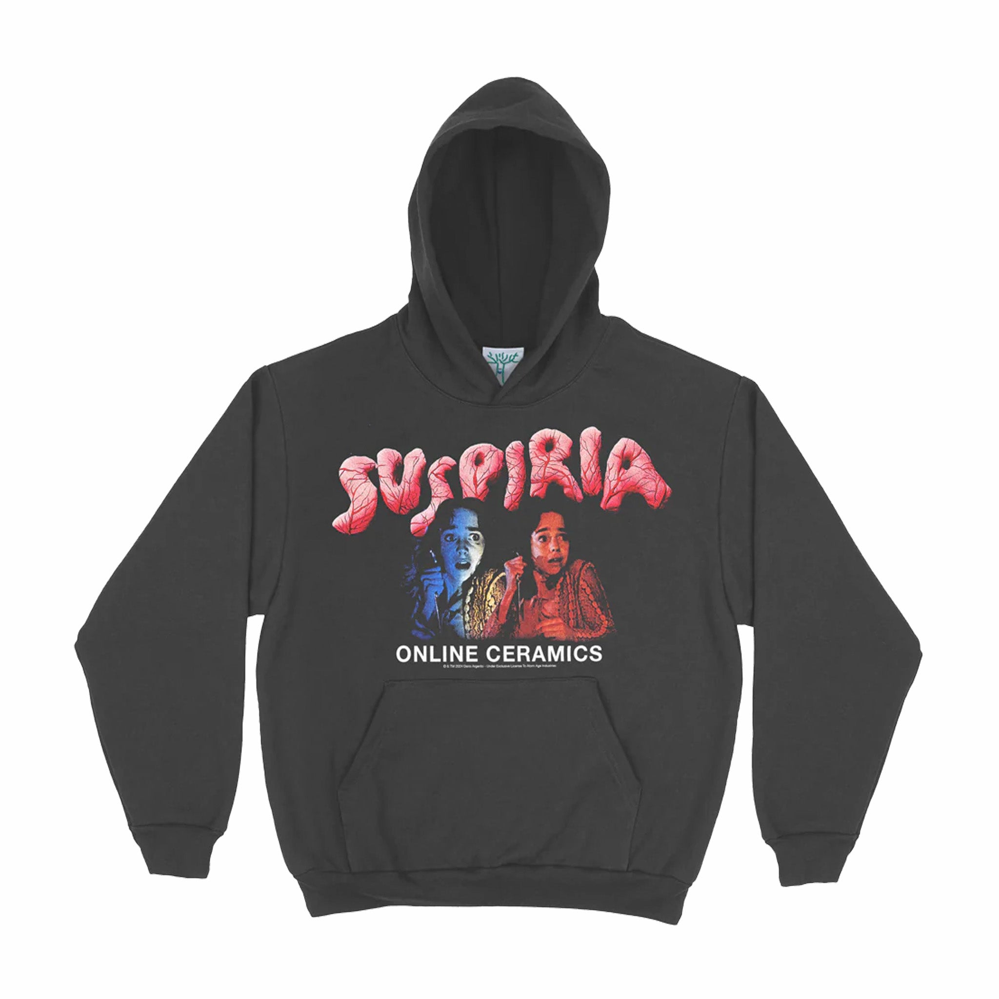 Online Ceramics x Suspiria 14oz Fleece Hoodie (Black)